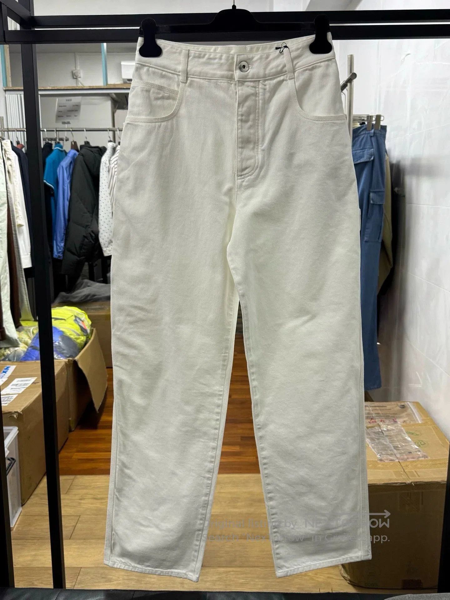 Bottega Veneta Bottega Veneta Men's White Denim Pants. Size US 30 / EU 46 - 1 Thumbnail
