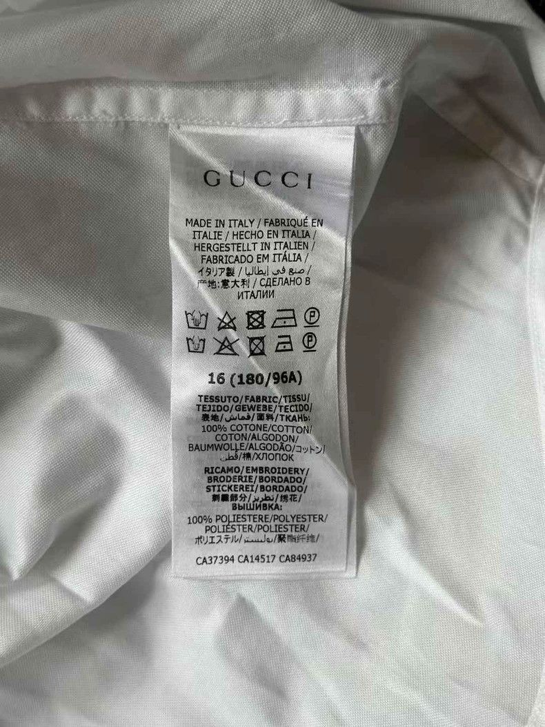 Gucci gucci band long sleeve shirt Size US XL / EU 56 / 4 - 4 Thumbnail