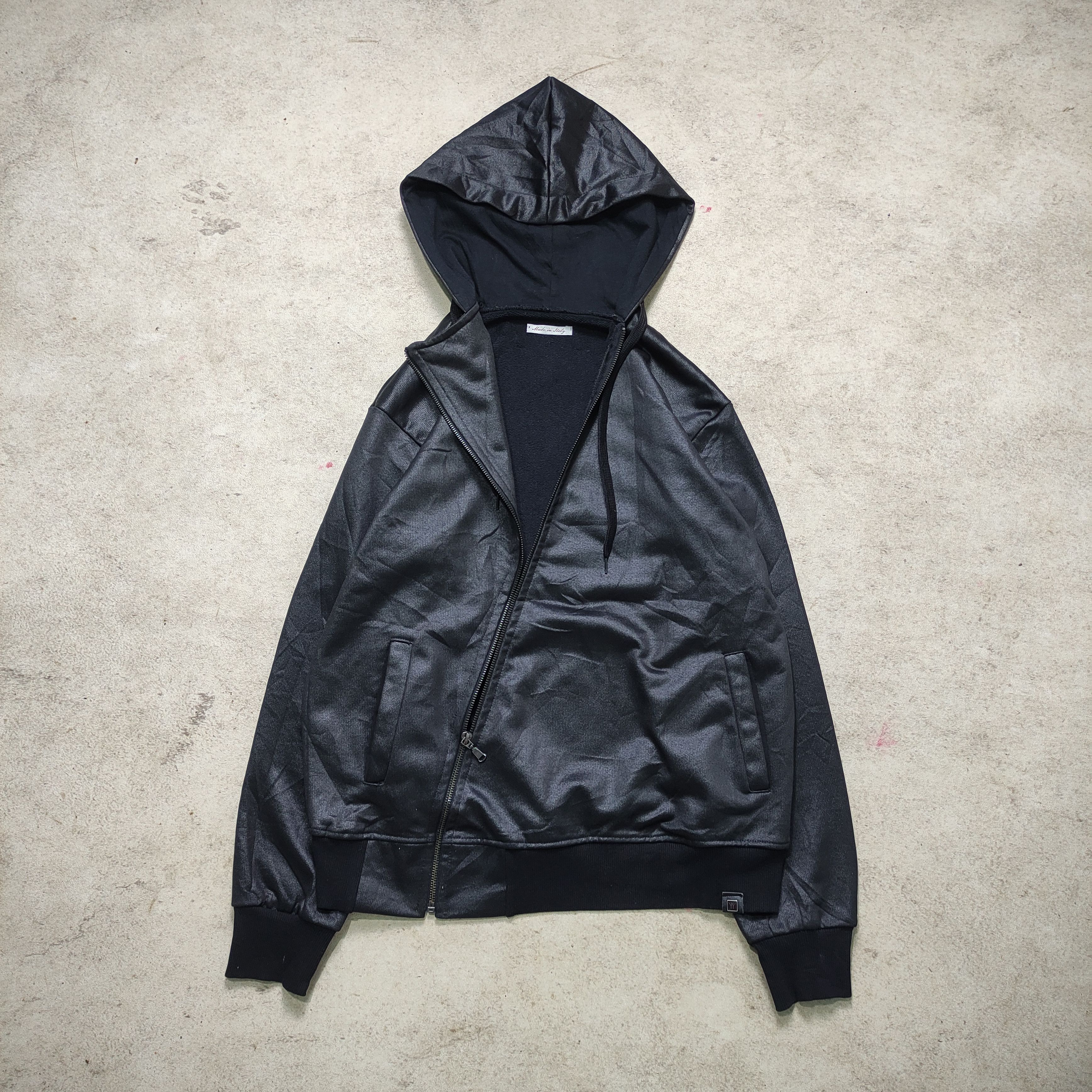 Emporio Armani Primo Emporio Asymmetric Zipper Hoodie Size US L / EU 52-54 / 3 - 2 Thumbnail