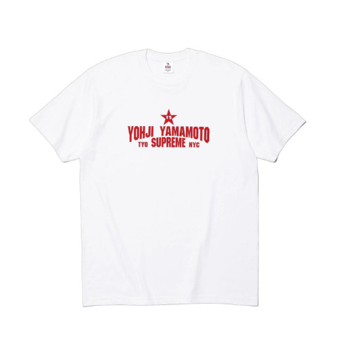 Supreme × Yohji Yamamoto Supreme Yohji Yamamoto Y’s Star Tee White Small Size US S / EU 44-46 / 1 - 1 Thumbnail