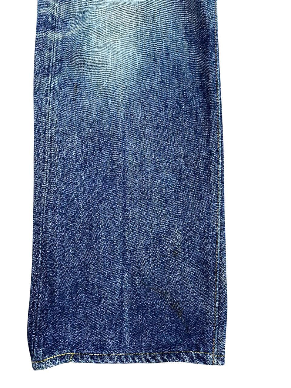 Samurai Jeans Samurai S510XX 19oz Regular Straight Thrashed Selvedge Denim Size US 36 / EU 52 - 12 Thumbnail