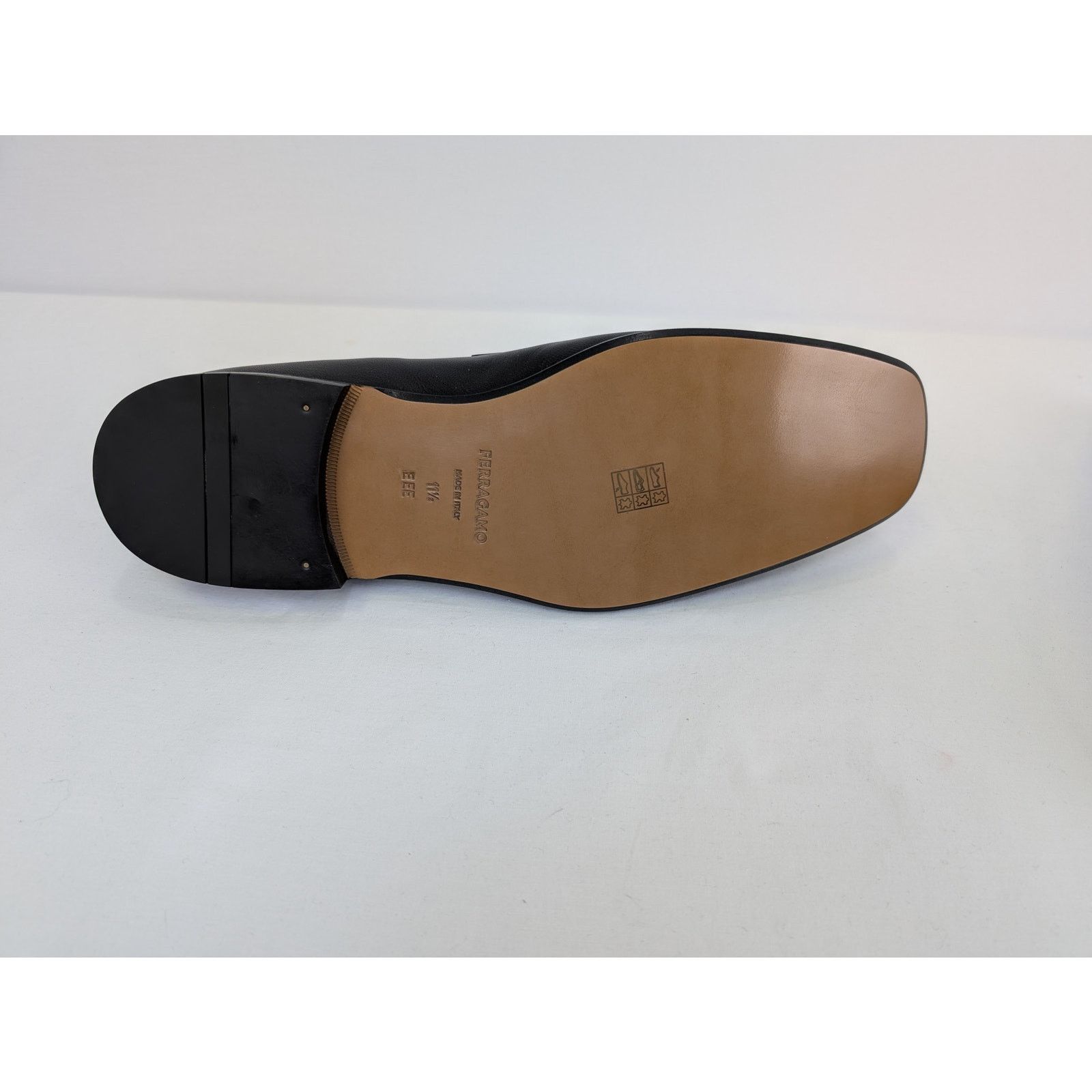 Salvatore Ferragamo o1rshd1 Fedro Leather Loafer shoe Boots in Black 10.5 Size US 10.5 / EU 43-44 - 14 Thumbnail