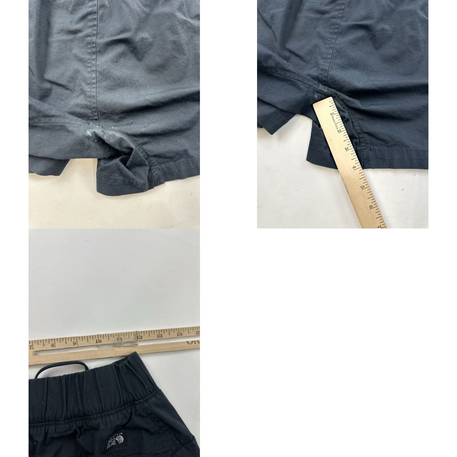 Mountain Hardwear Mountain Hardwear Cargo Shorts Womens XS Black Activewear Hiking Travel Size 26" / US 2 / IT 38 - 8 Thumbnail