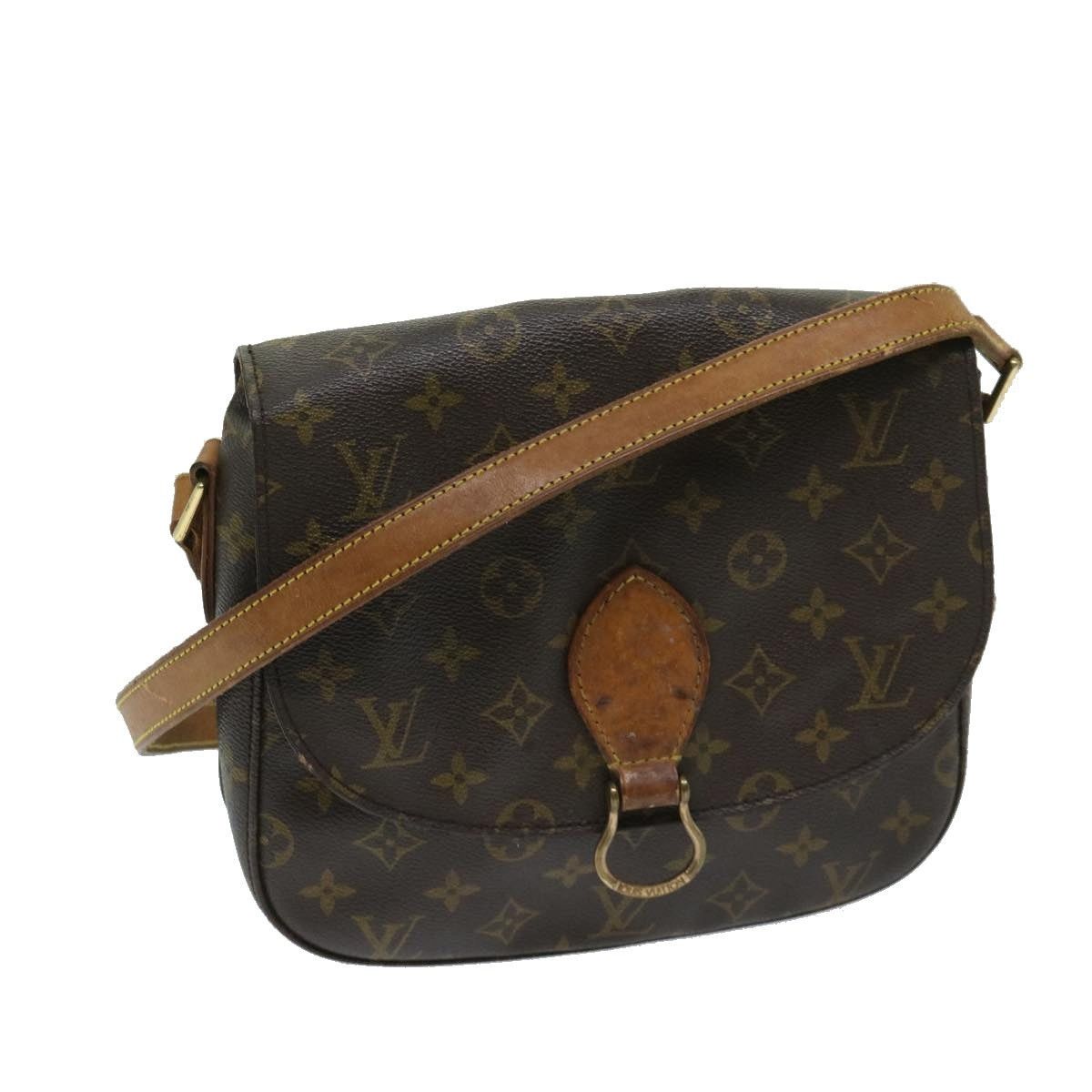 Louis Vuitton LOUIS VUITTON Monogram Saint Cloud GM Shoulder Bag M51242 Size ONE SIZE - 1 Thumbnail