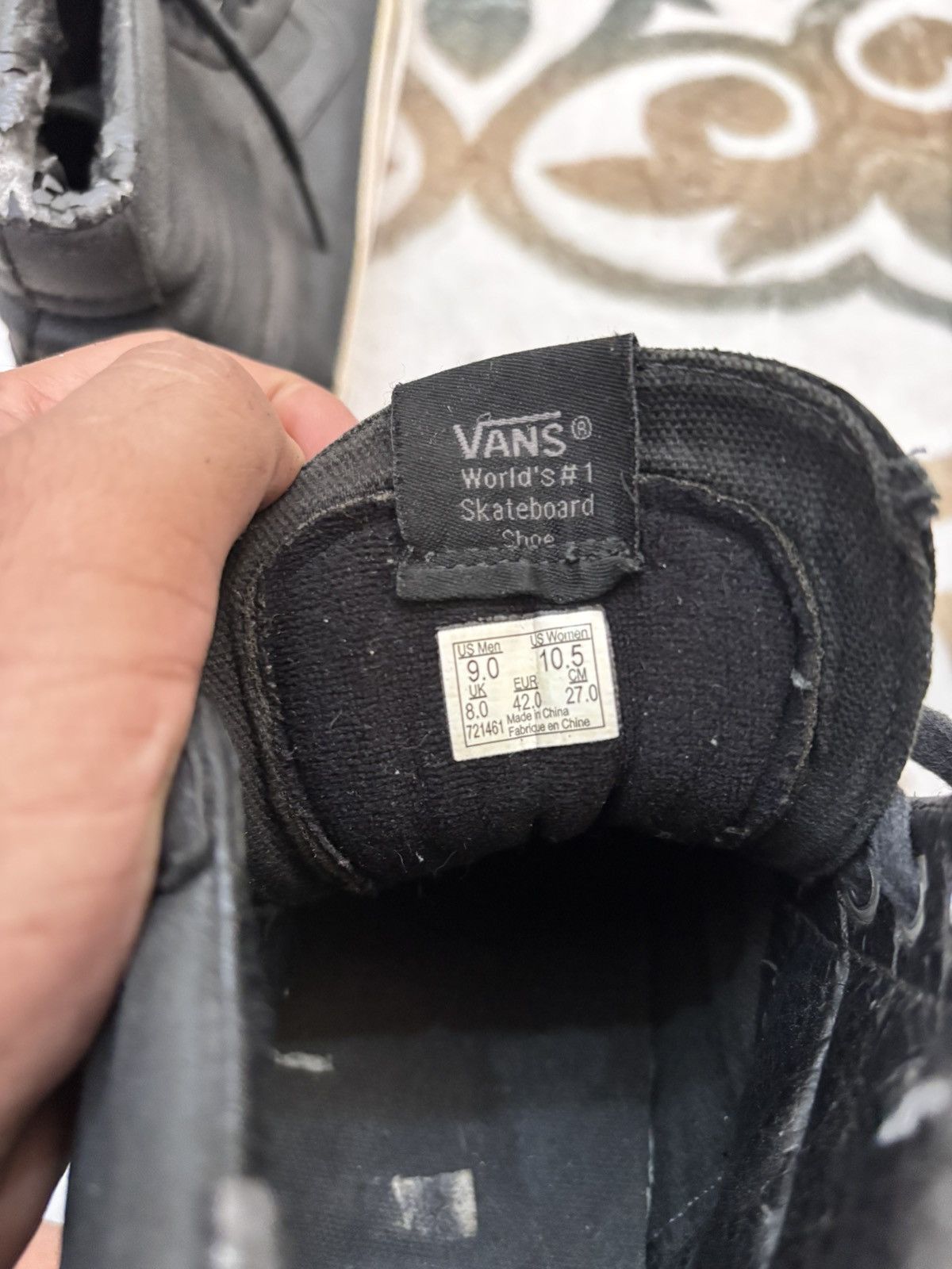 Vans Vans Sk8 Hi Bw Leathera US 9 Size US 9 / EU 42 - 7 Thumbnail