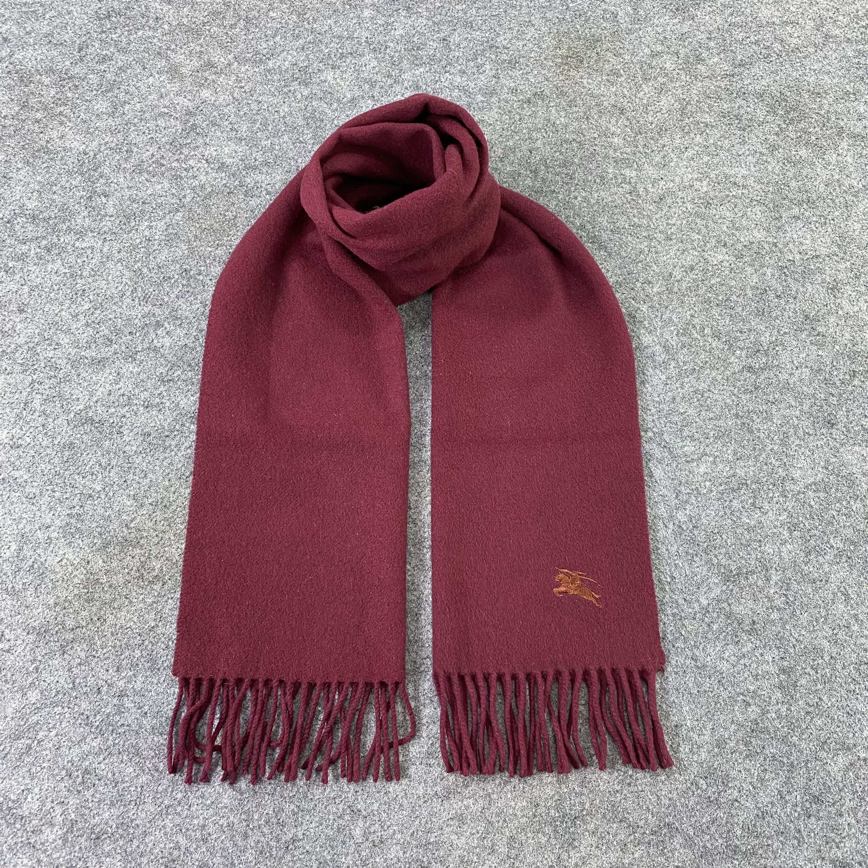 Burberry Burberry Cashmere Muffler / Scarf / Neckwear - T1314 Size ONE SIZE - 1 Thumbnail