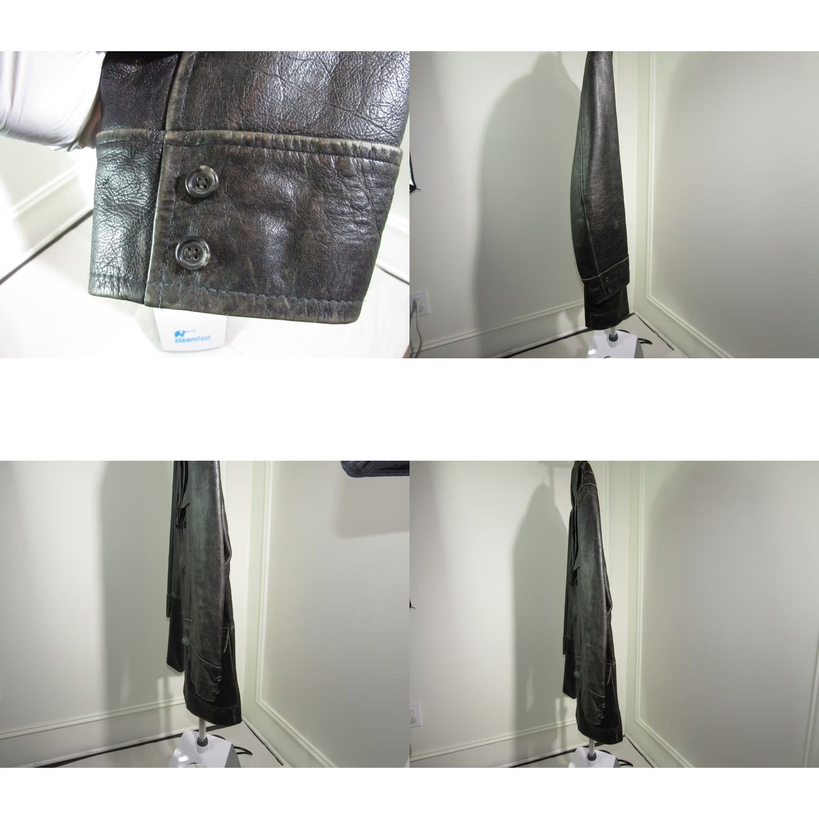 Polo Ralph Lauren Vintage Polo by Ralph Lauren Distressed Leather Blazer Jacket - XLARGE Size US XL / EU 56 / 4 - 8 Thumbnail