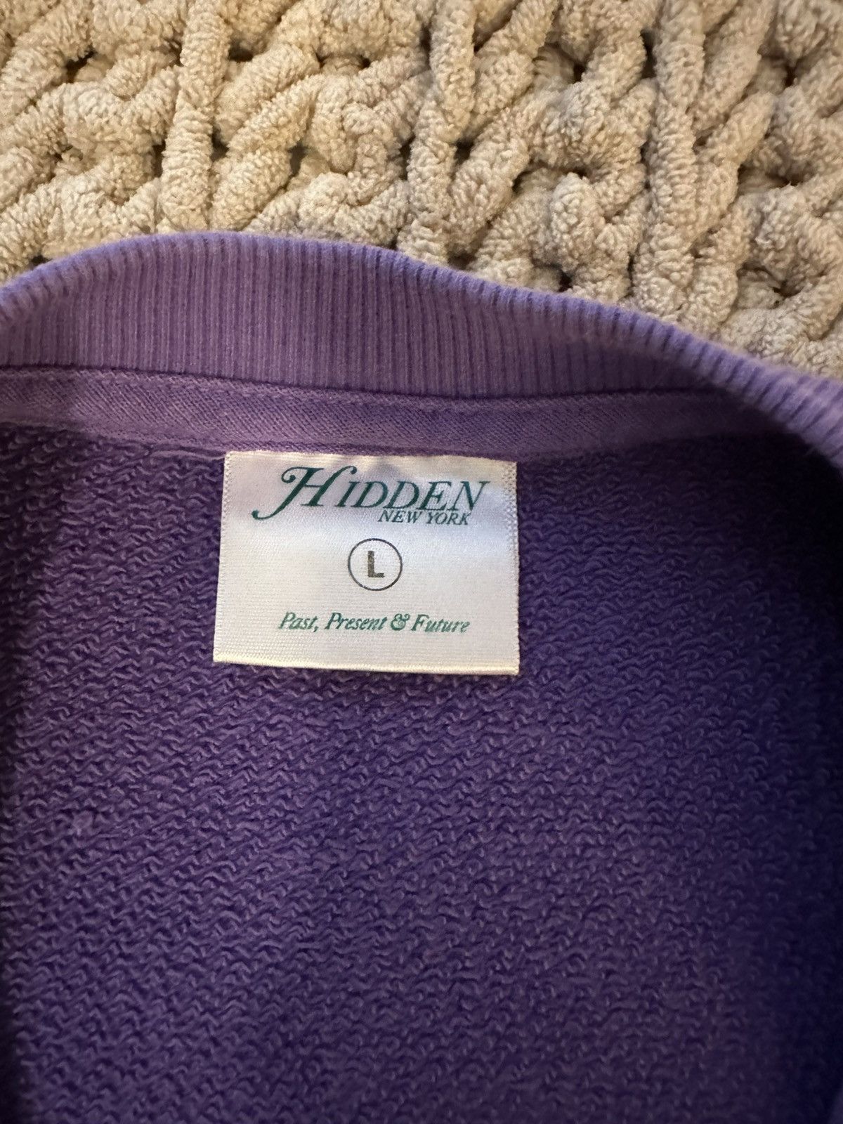HIDDEN Hidden NY Past, Present, Future Crewneck Size US L / EU 52-54 / 3 - 5 Thumbnail
