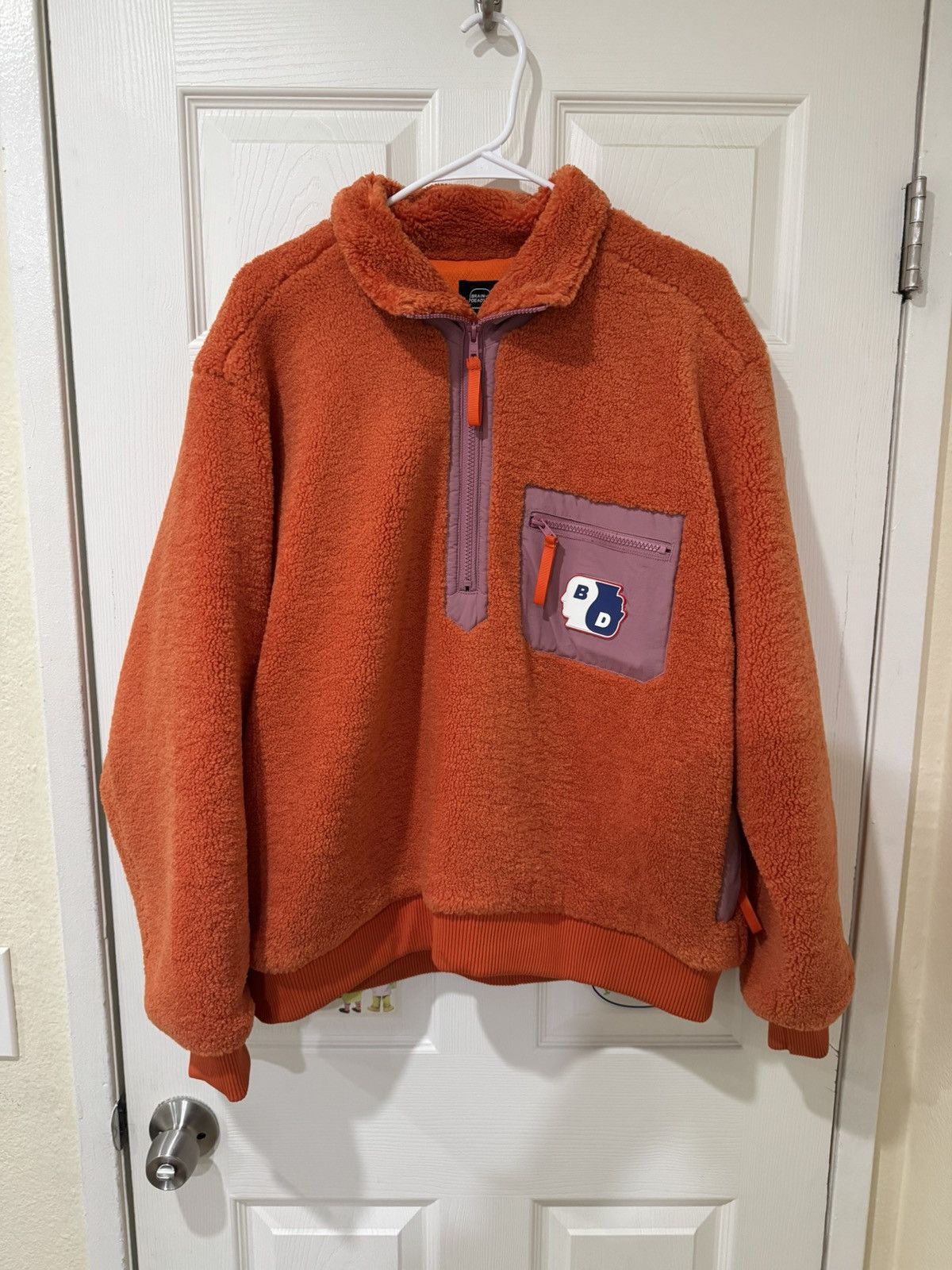 Brain Dead Ying Yang Half Zip Jacket Size US L / EU 52-54 / 3 - 2 Thumbnail