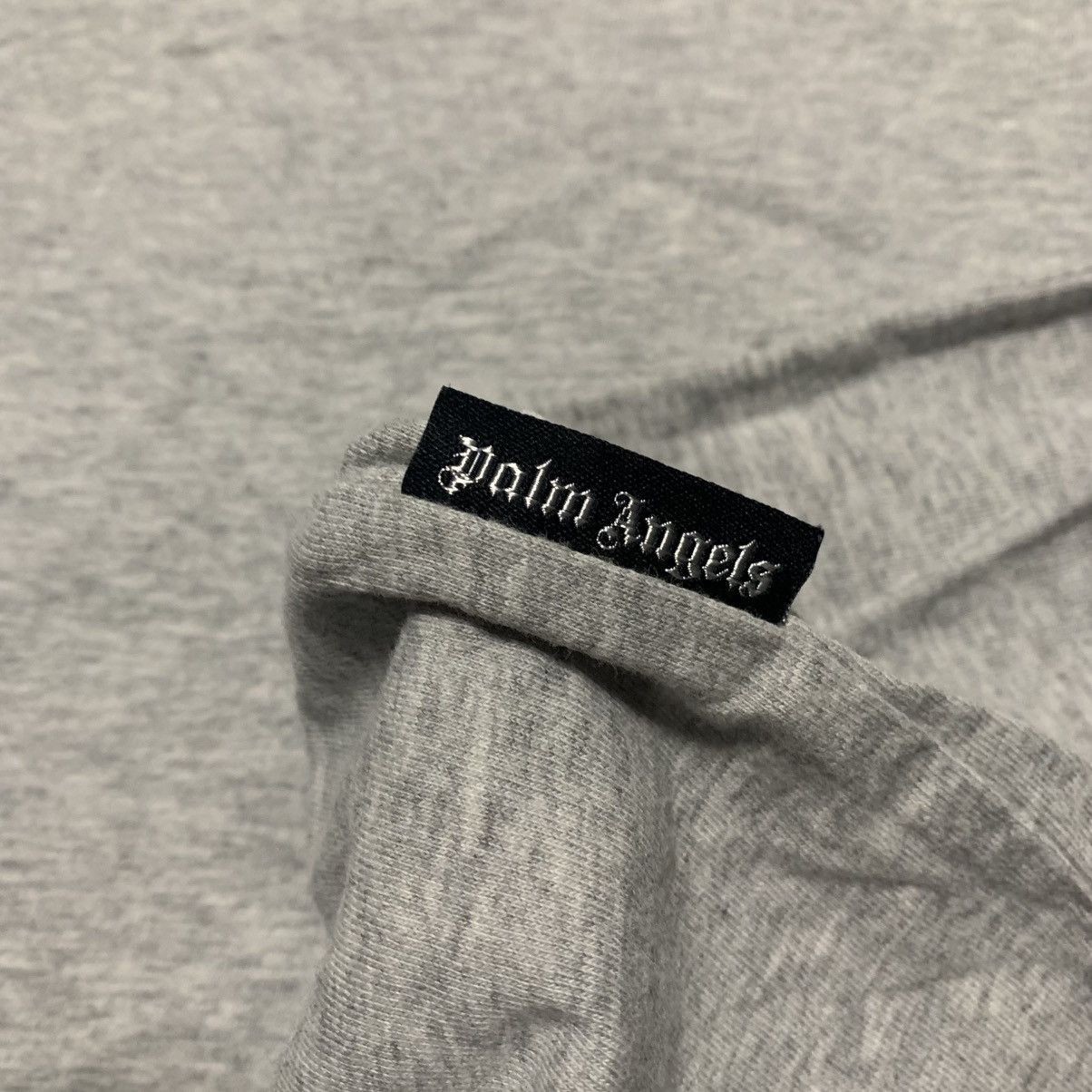Palm Angels Palm Angels XS Paint Splatter Logo Grey Tee Size US XS / EU 42 / 0 - 5 Thumbnail