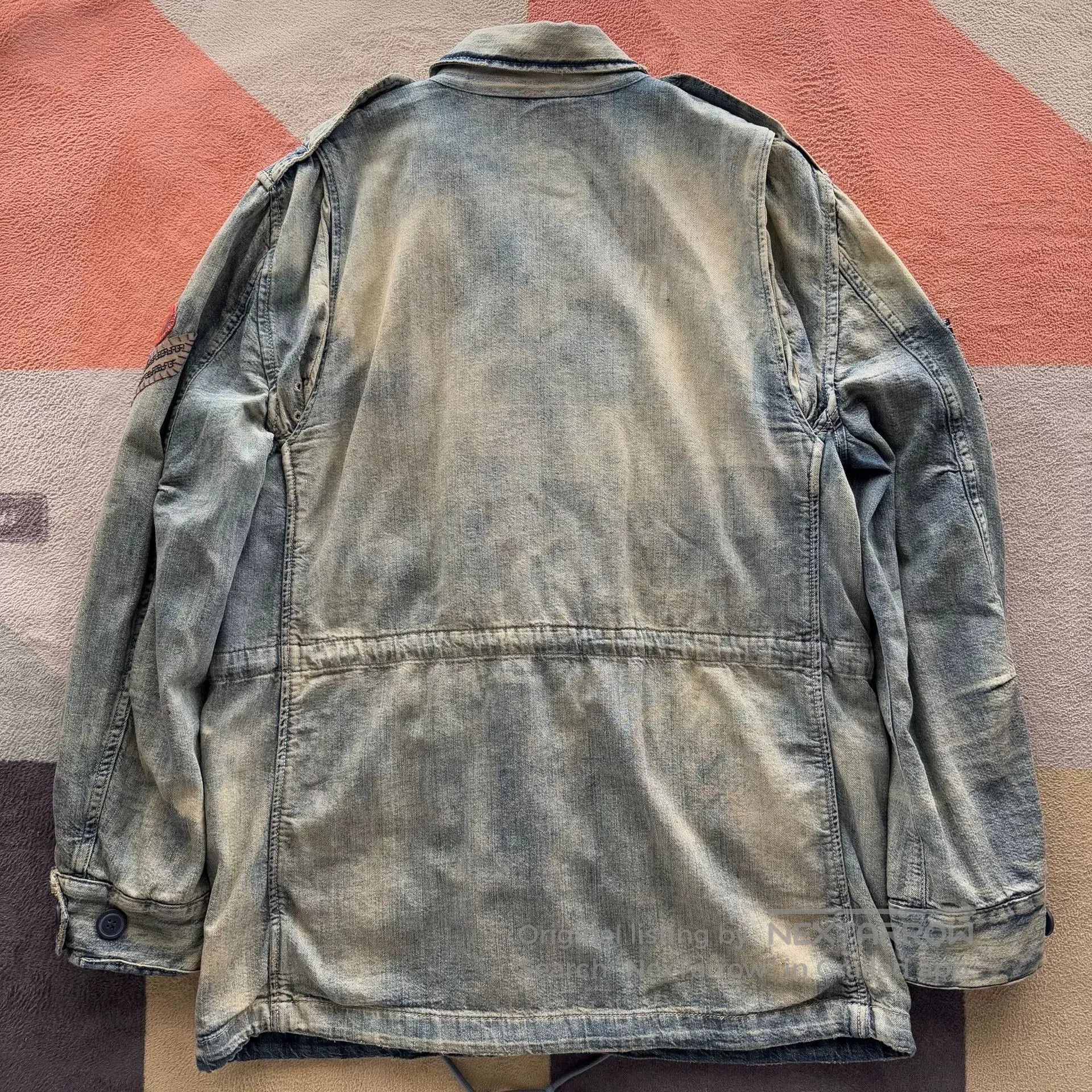 Polo Ralph Lauren Ralph Lauren M43 Military Denim Jacket. Size US S / EU 44-46 / 1 - 3 Thumbnail