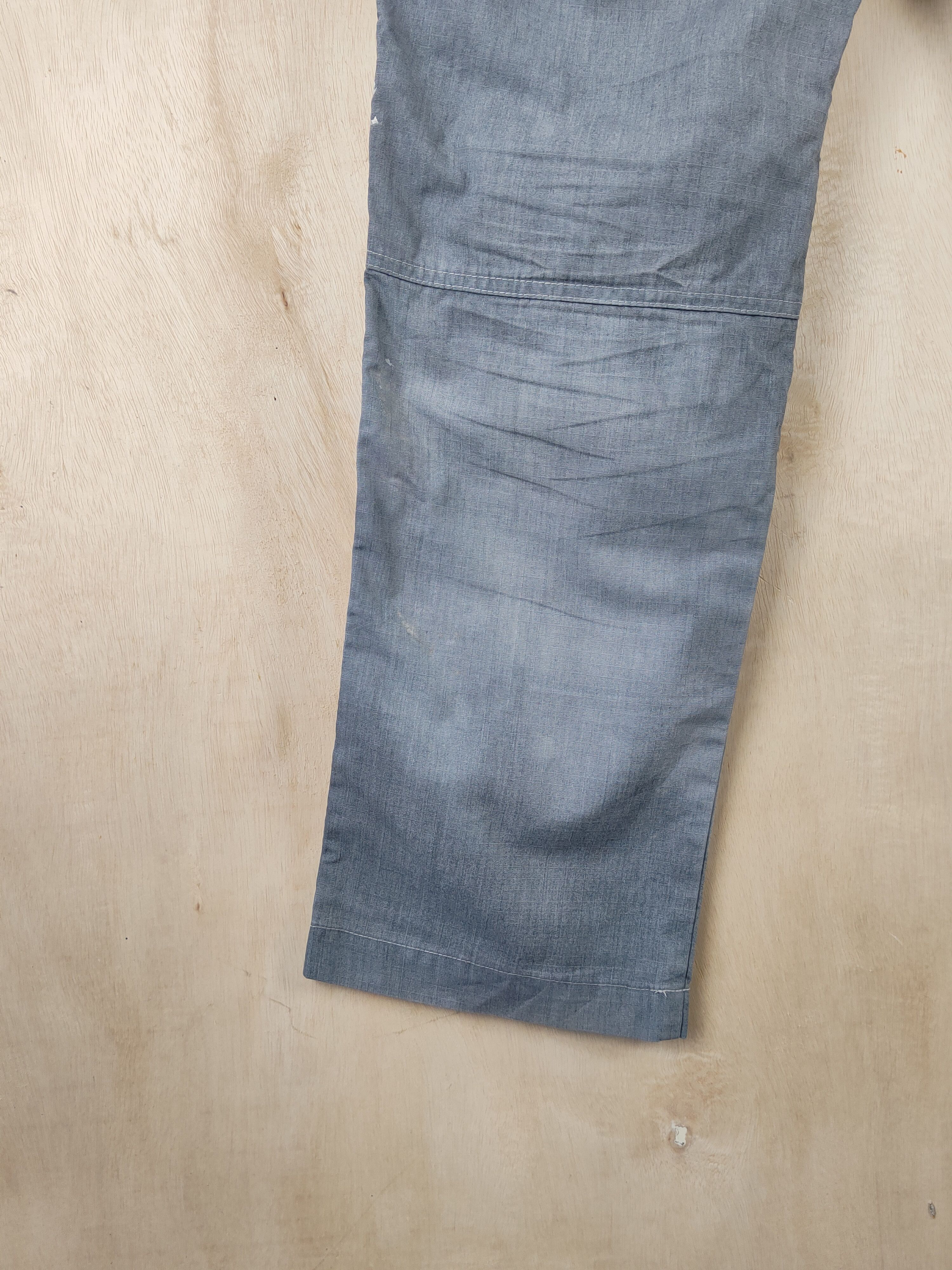 Japanese Brand TS Design Gray Faded Multipocket Tactical Cargo Pants #S2472 Size US 34 / EU 50 - 11 Thumbnail