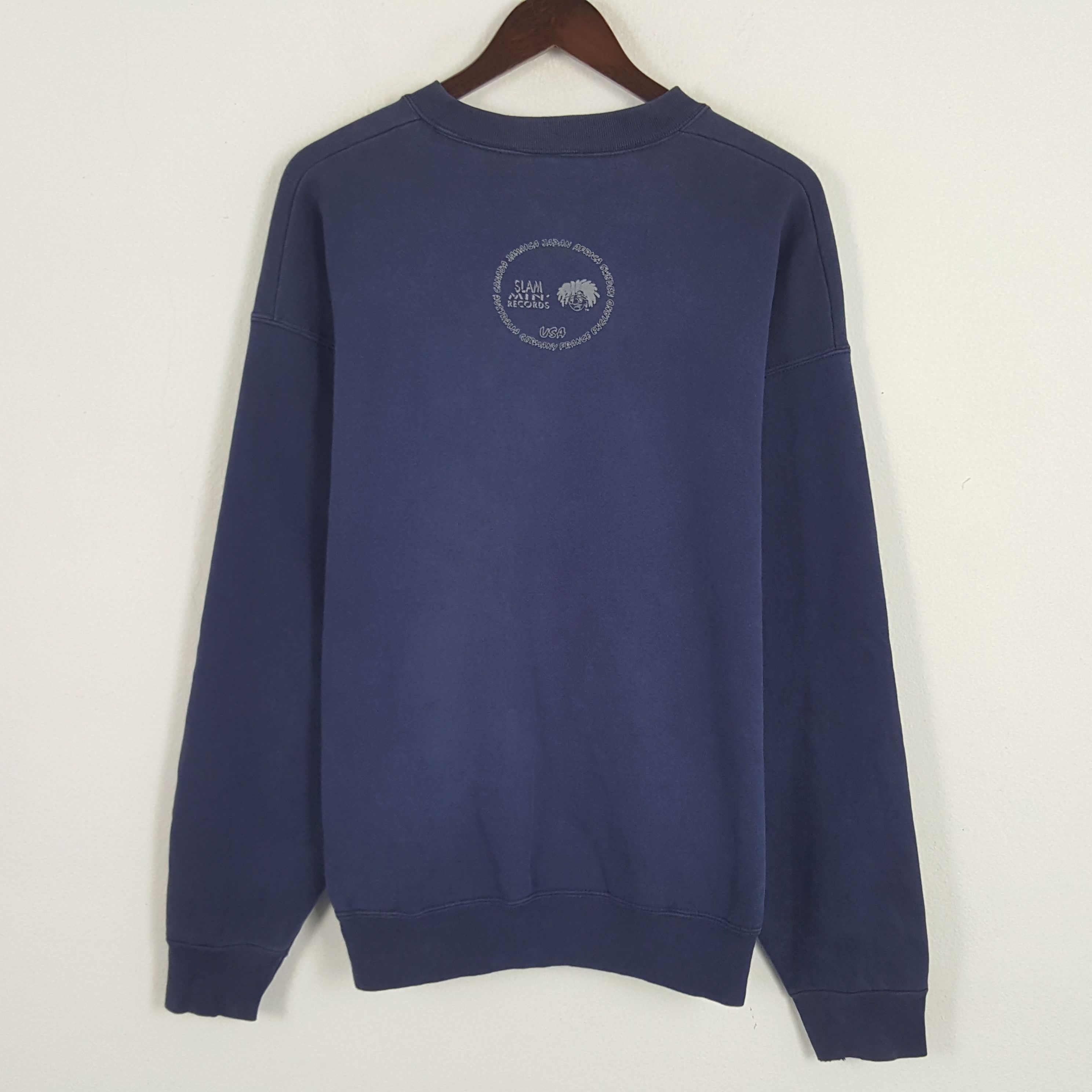 Vintage Vintage Slam Min Record Sweatshirt Size US XL / EU 56 / 4 - 3 Thumbnail