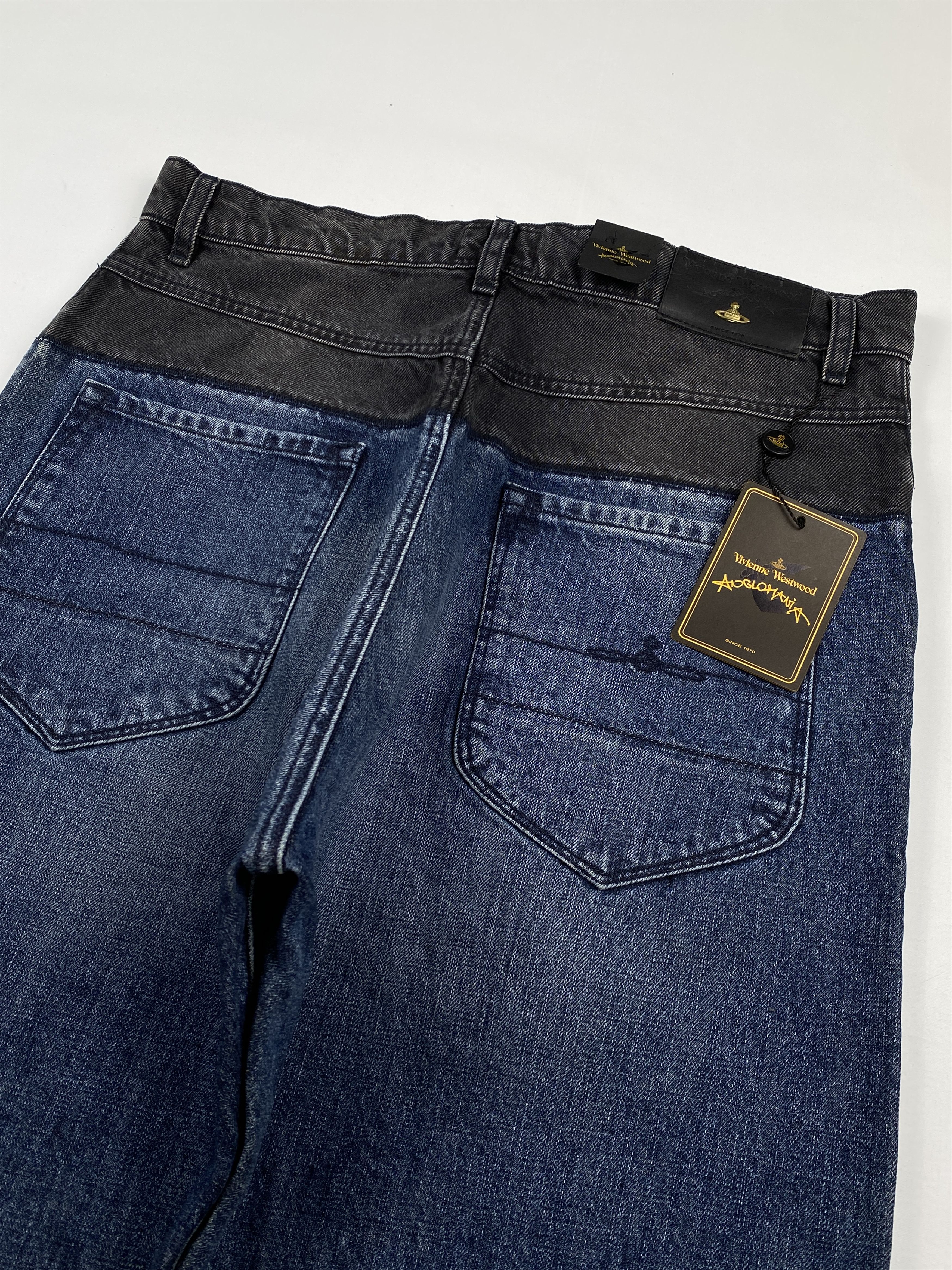 Vivienne Westwood Contrasting Waistband Denim Jeans Size US 32 / EU 48 - 11 Thumbnail