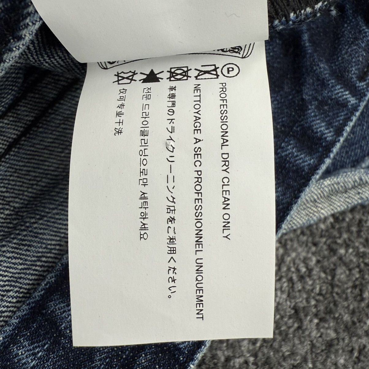 Chrome Hearts Turbo Diesel Cross Patch Jean Shorts
