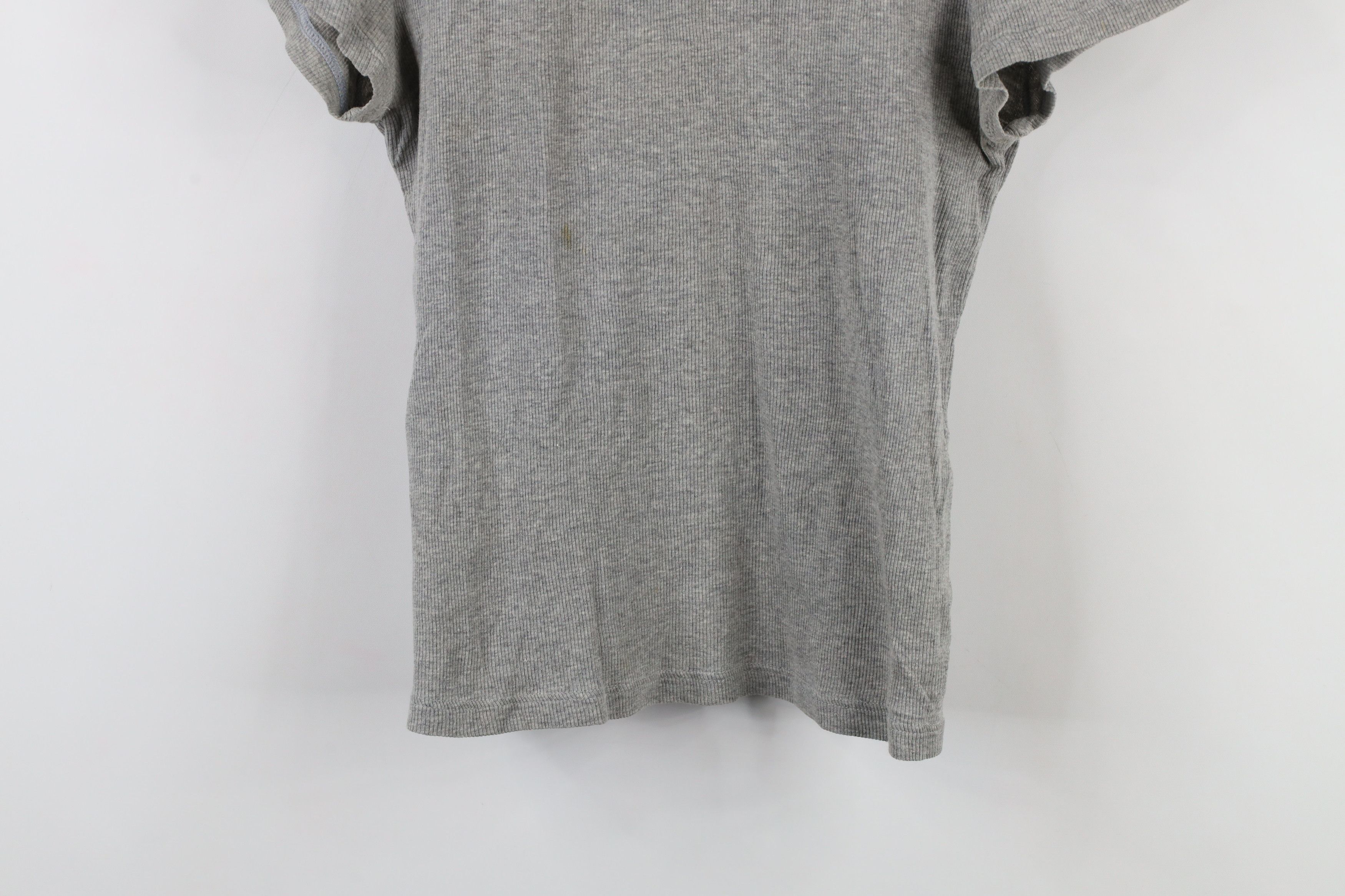 Abercrombie & Fitch × Vintage Vintage 90s Y2K Abercrombie & Fitch Ribbed Knit T-Shirt Size L / US 10 / IT 46 - 3 Thumbnail