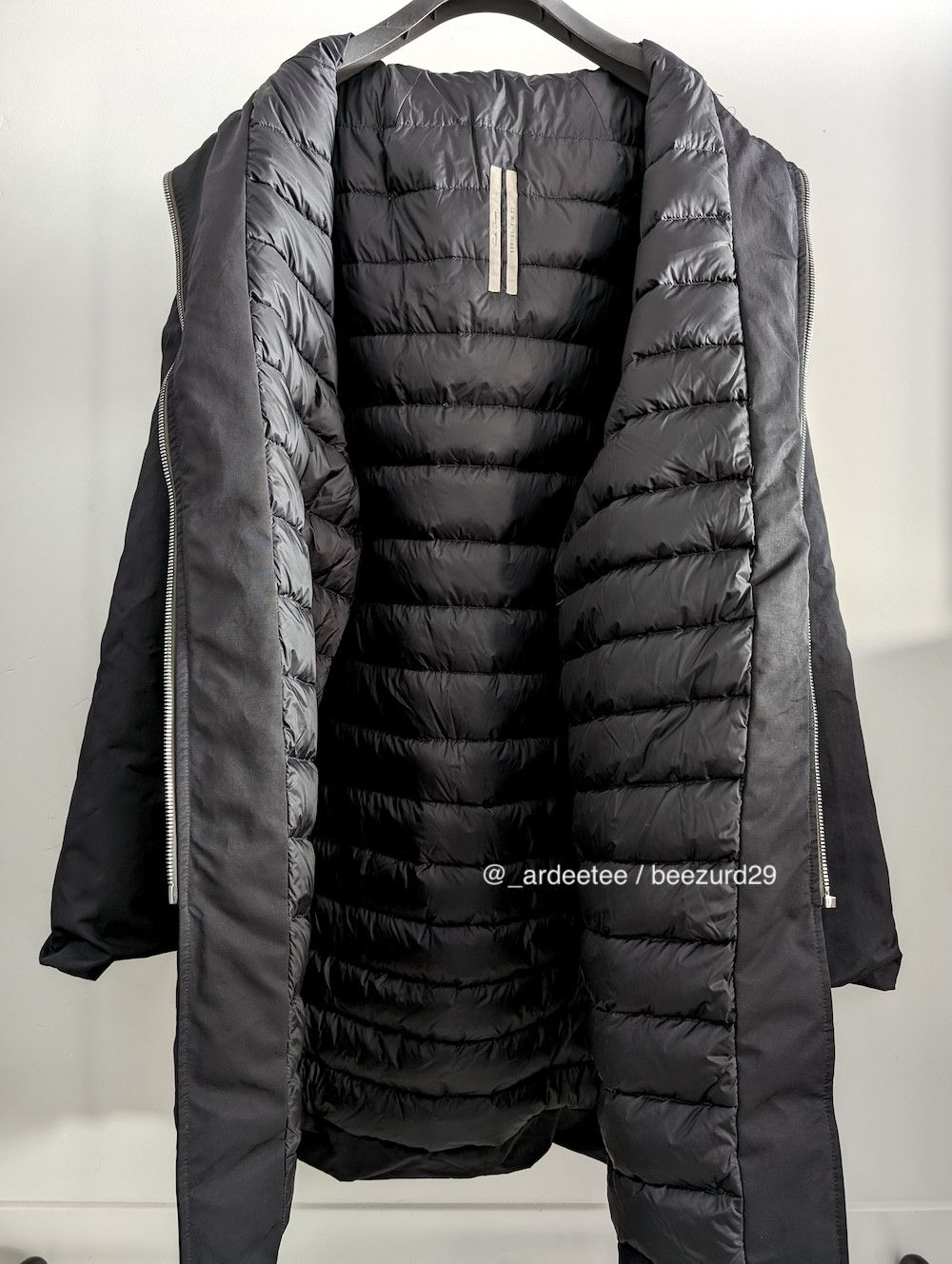 Rick Owens 💥SAMPLE GIMP DOWN JUMBO COAT FW22 STROBE 48 Size US M / EU 48-50 / 2 - 4 Thumbnail