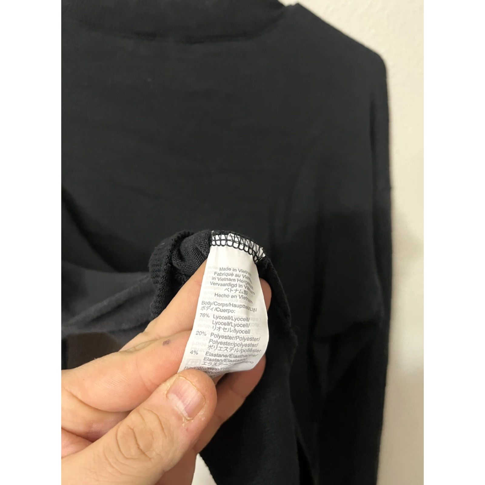 J.Crew J.CREW Women's Black Supercozy mockneck pullover AB715 Size S Pullover Sweater Women Black AB715 Small Mockneck Supercozy Style AB715 Size S / US 4 / IT 40 - 6 Thumbnail