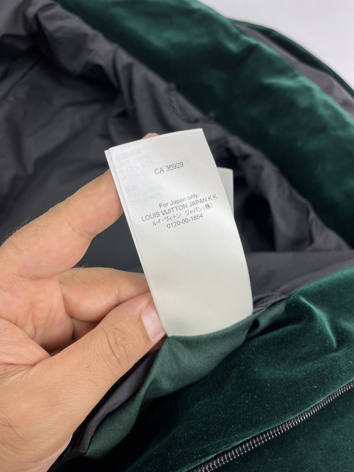 Louis Vuitton TECHNICAL TAPED VELOUR WINDBREAKER JACKET Size US XXL / EU 58 / 5 - 15 Thumbnail