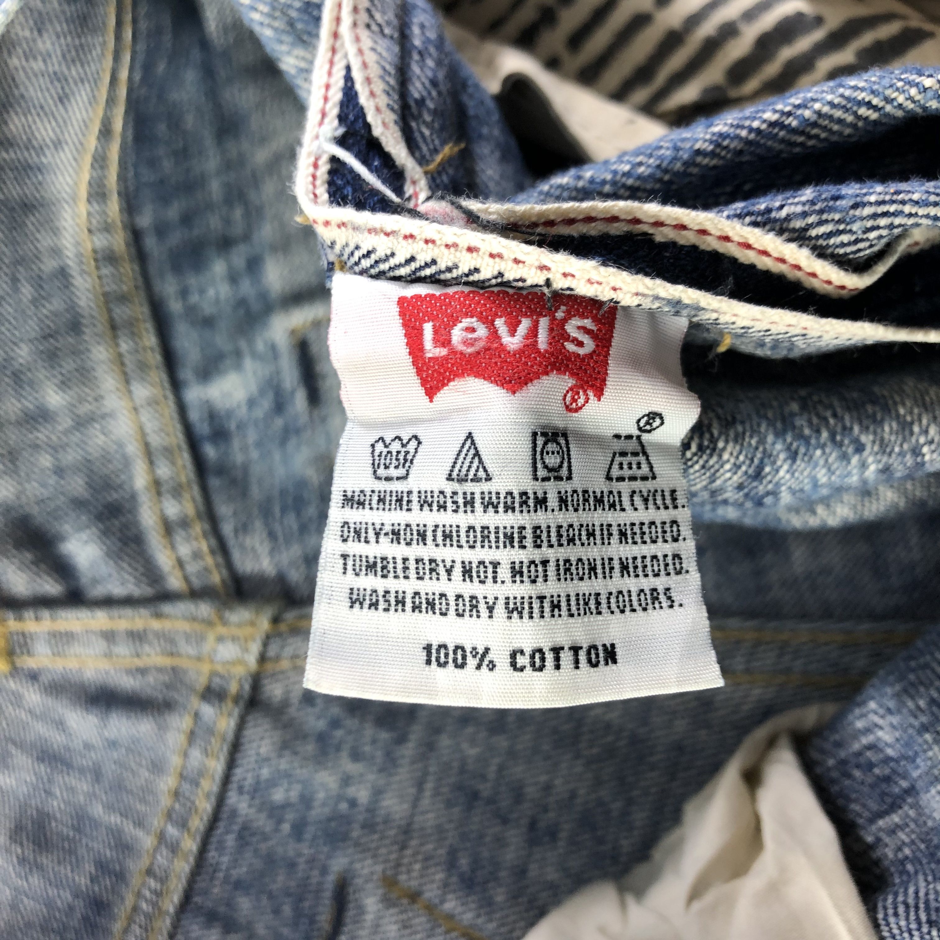 Levi's × Levi's Vintage Clothing × Vintage Vintage Levis 501 Redline Jeans-JM3186 Size US 30 / EU 46 - 10 Thumbnail