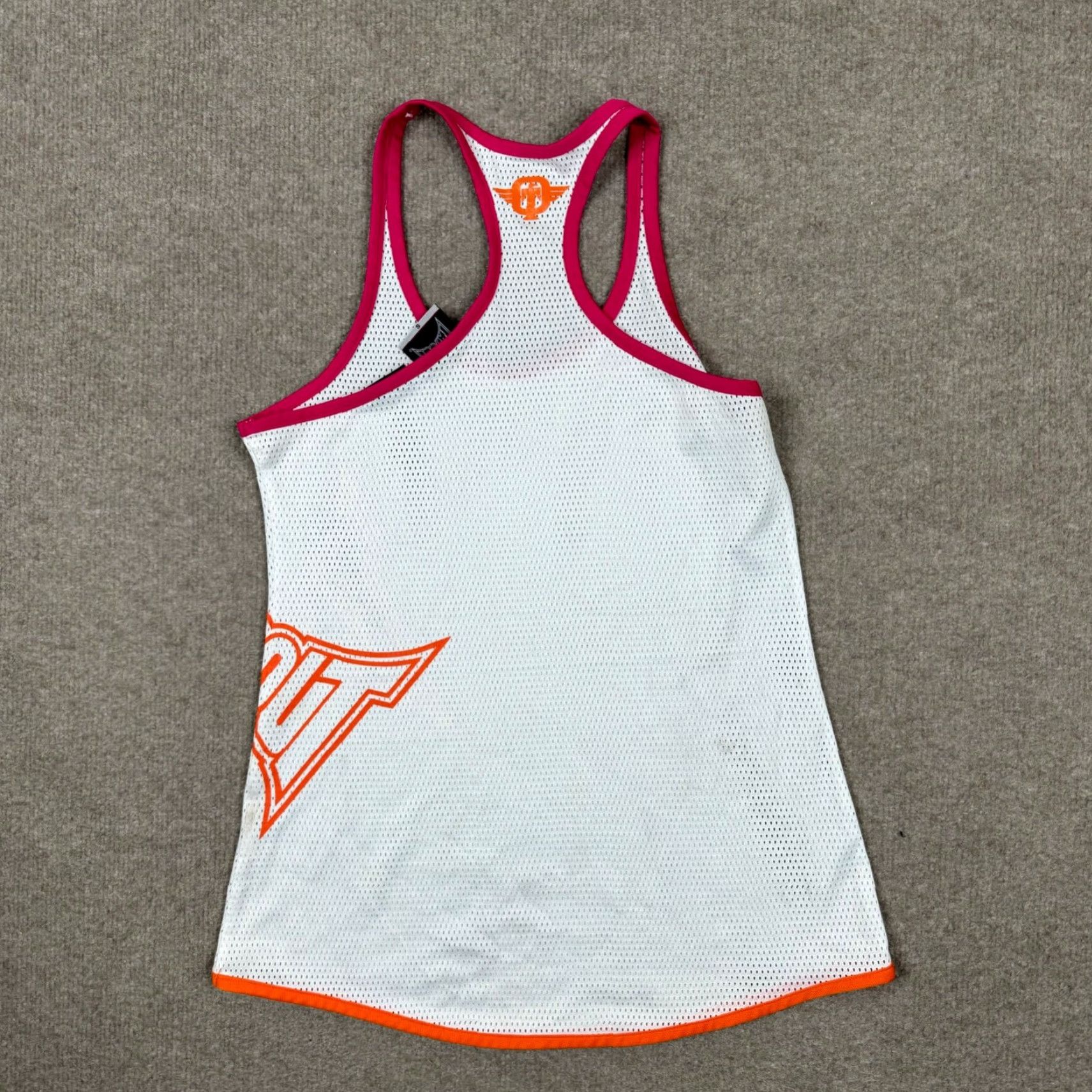 Tapout VINTAGE Tap Out Women's Shirt S White Sleeveless Performance Tank Top Ladies Size S / US 4 / IT 40 - 7 Thumbnail