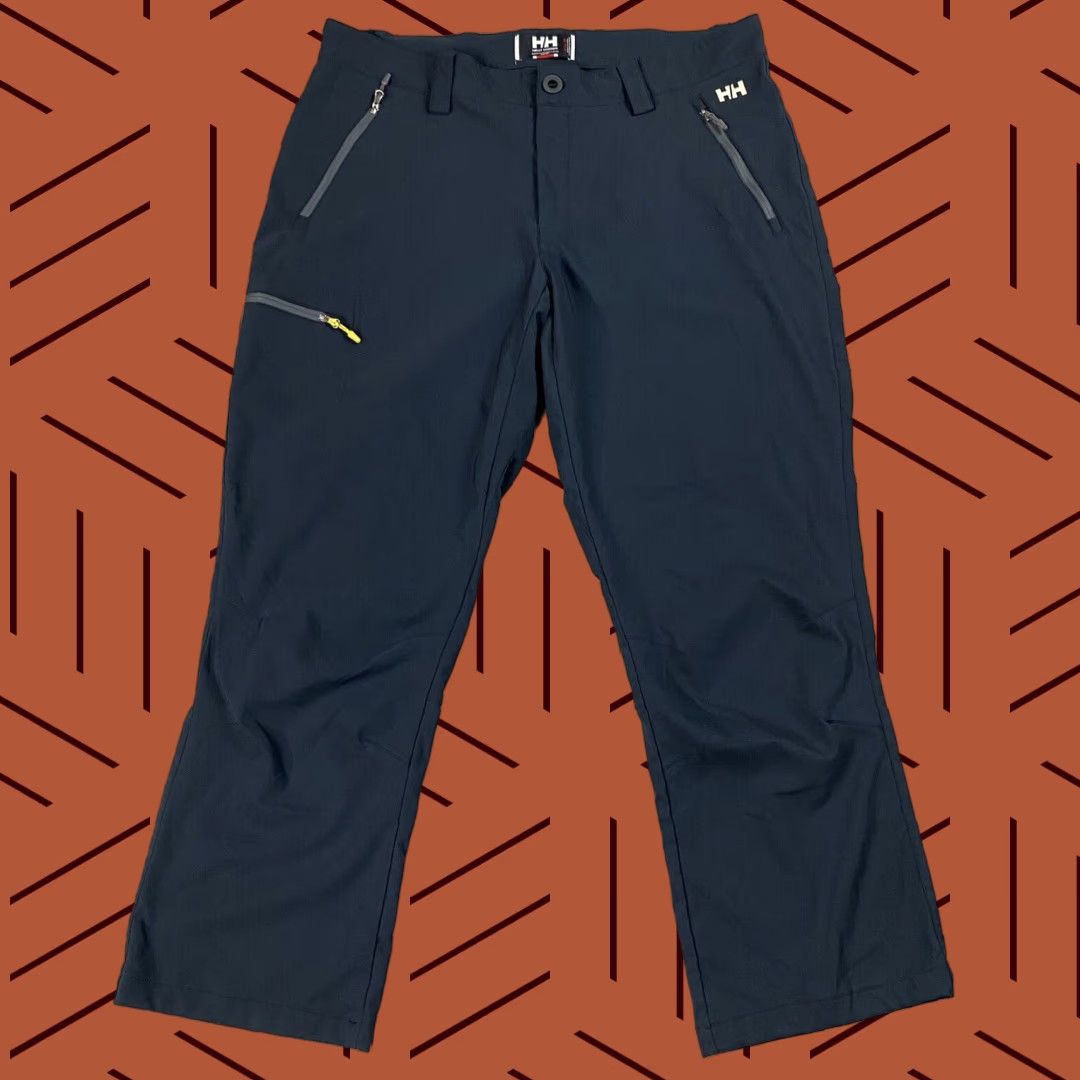 Helly Hansen VINTAGE Helly Hansen Jotun Outdoor Hiking Pants Mens 36x29 Black Windbreaker Travel Active Size US 36 / EU 52 - 1 Thumbnail