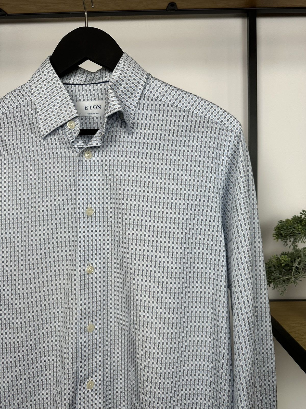Eton Recent Eton Shirt Monogram Tennis Rackets Size 15/39 Men’s Size US M / EU 48-50 / 2 - 4 Thumbnail