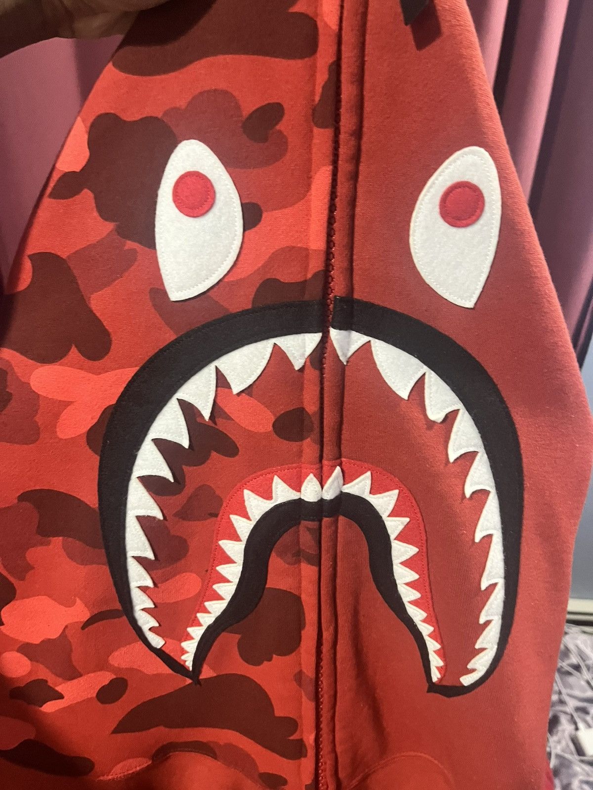 Bape Bape zip up hoodie shark Size US XL / EU 56 / 4 - 2 Thumbnail