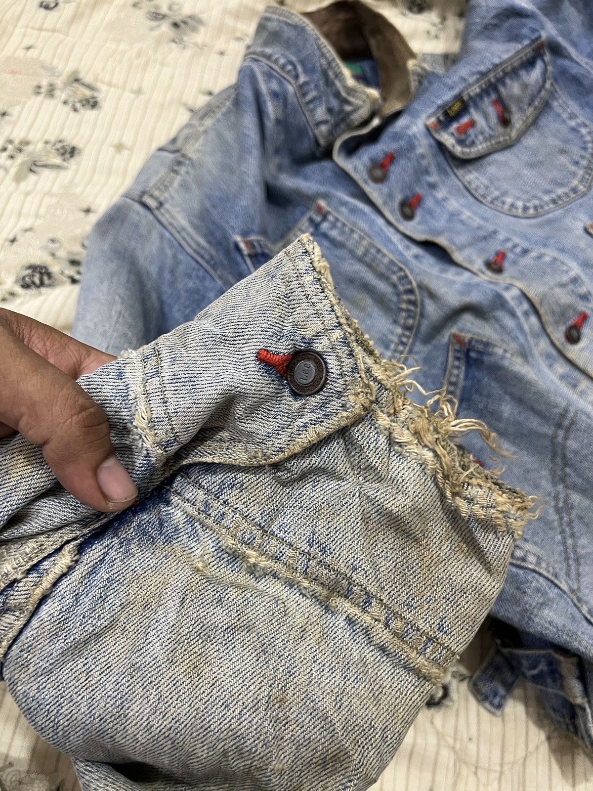 Lee (Zzzz)🔥🔥RARE VINTAGE 70’S LEE DENIM JACKET Size US M / EU 48-50 / 2 - 20 Thumbnail