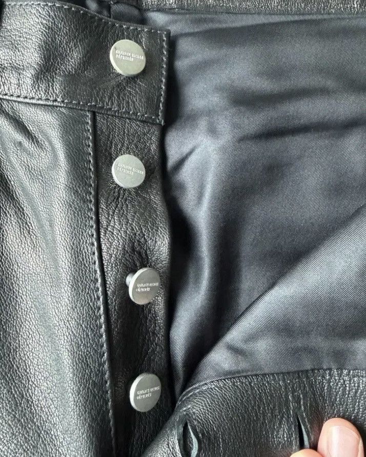 Enfants Riches Deprimes Enfants Riches Deprimes Flared Leather Pants Size US 34 / EU 50 - 5 Thumbnail