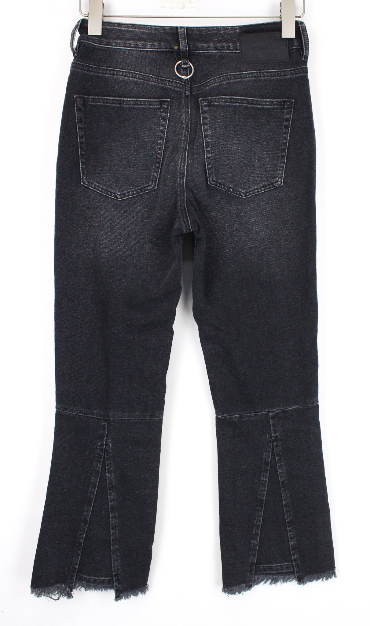 Diesel D-EARLIE 080AP W26/L32 Dark Grey Cropped Jeans 69497 Size 26" / US 2 / IT 38 - 4 Thumbnail