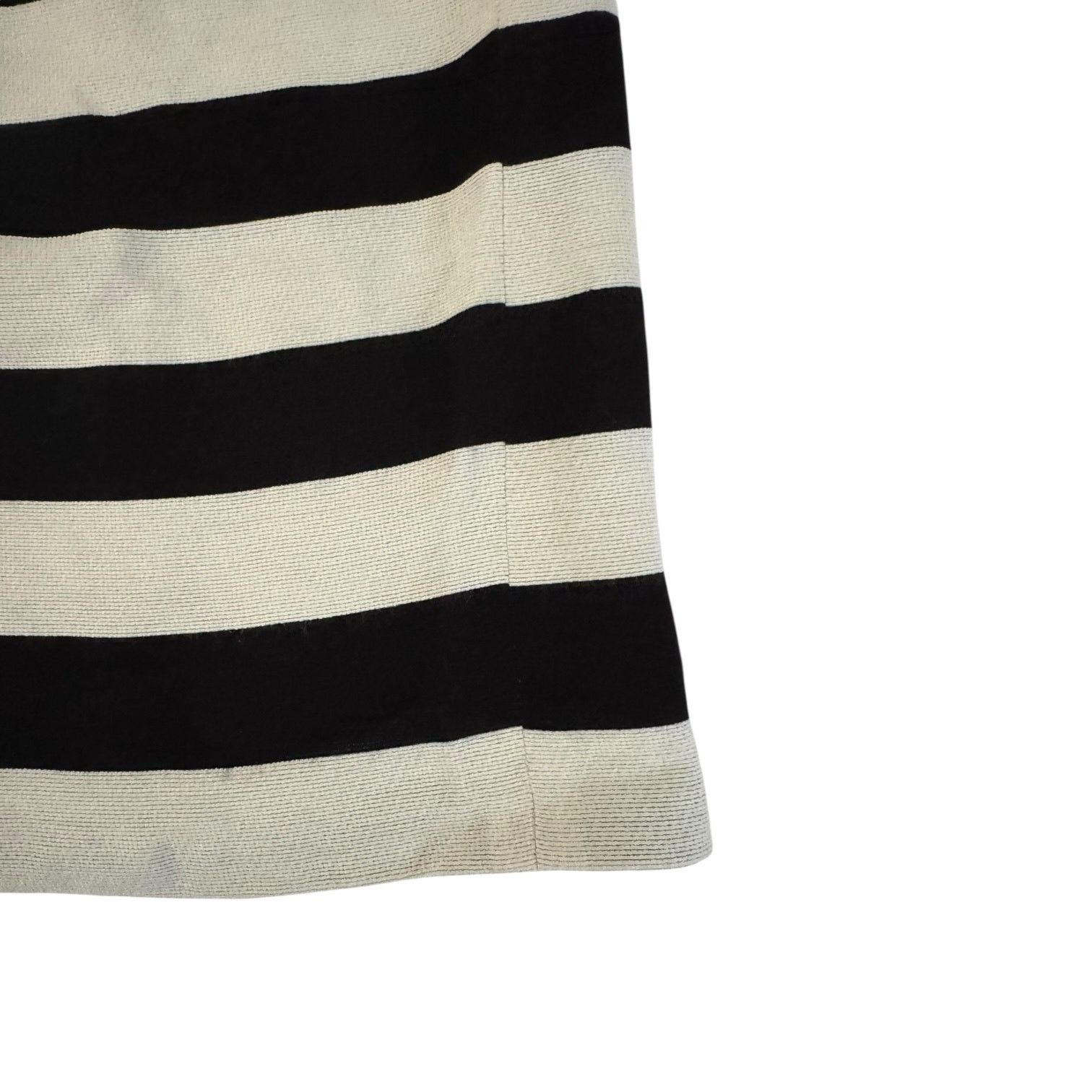 Ann Taylor Ann Taylor Loft Stripe Dress Size 4 Black White Flirty Chic Size S / US 4 / IT 40 - 5 Thumbnail