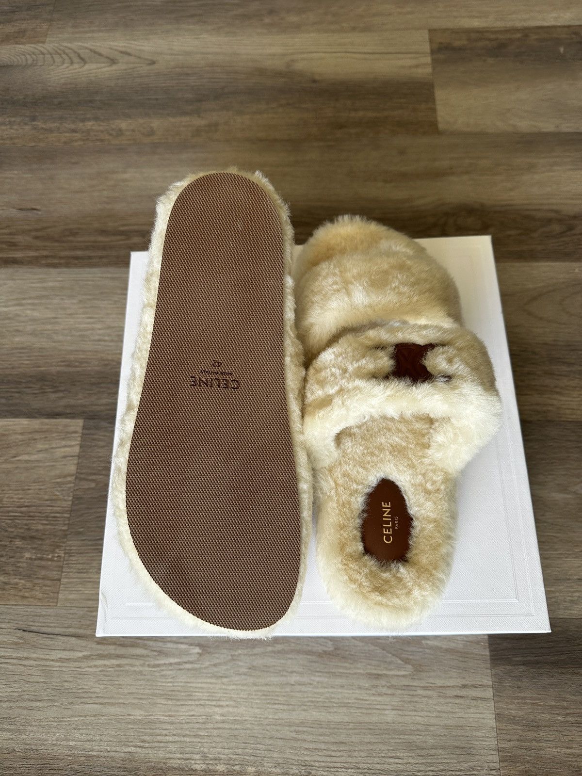 Celine CELINE FUR SLIP ONS Size US 8.5 / IT 38.5 - 4 Thumbnail