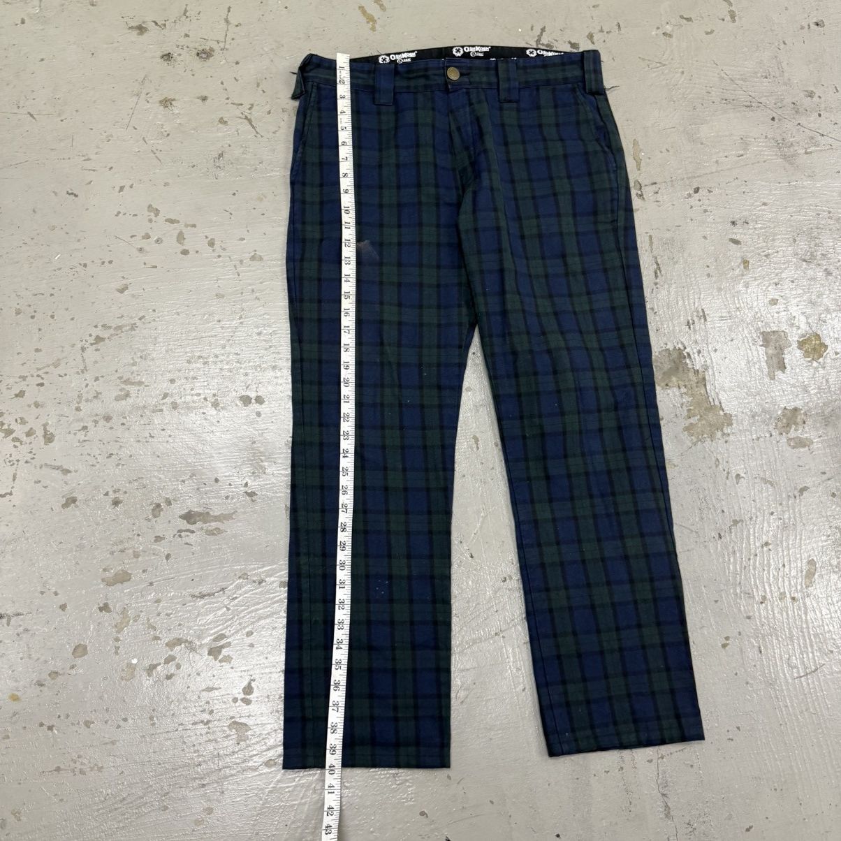 Oshkosh Vintage Oshkosh Tartan Plaid Trousers Riot Punk Size US 35 - 5 Thumbnail