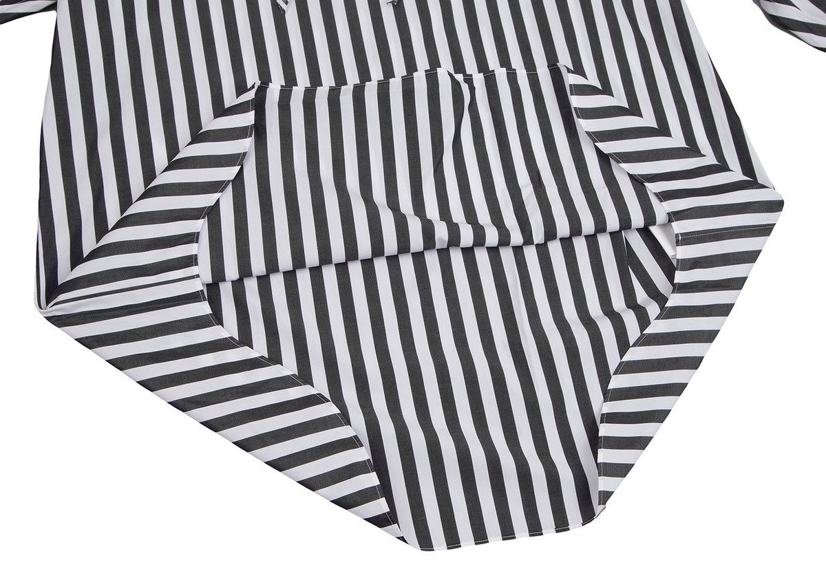 Comme des Garcons × Comme des Garcons Homme Plus Comme des Garcons Homme Plus Zig Zag Collar Stripe Shirt M Size US M / EU 48-50 / 2 - 15 Thumbnail