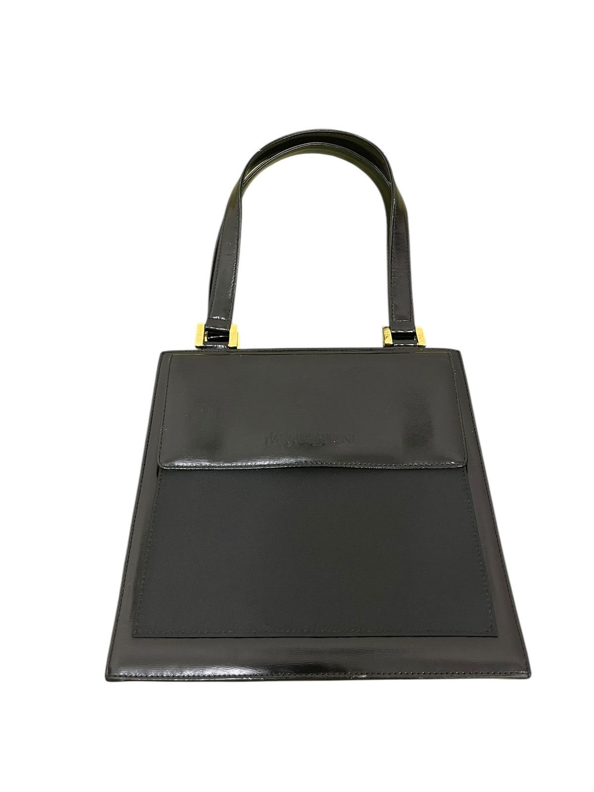 Yves Saint Laurent Full Leather YSL Yves Saint Laurent Vtg Hand Bag 1🟩6 Size ONE SIZE - 5 Thumbnail