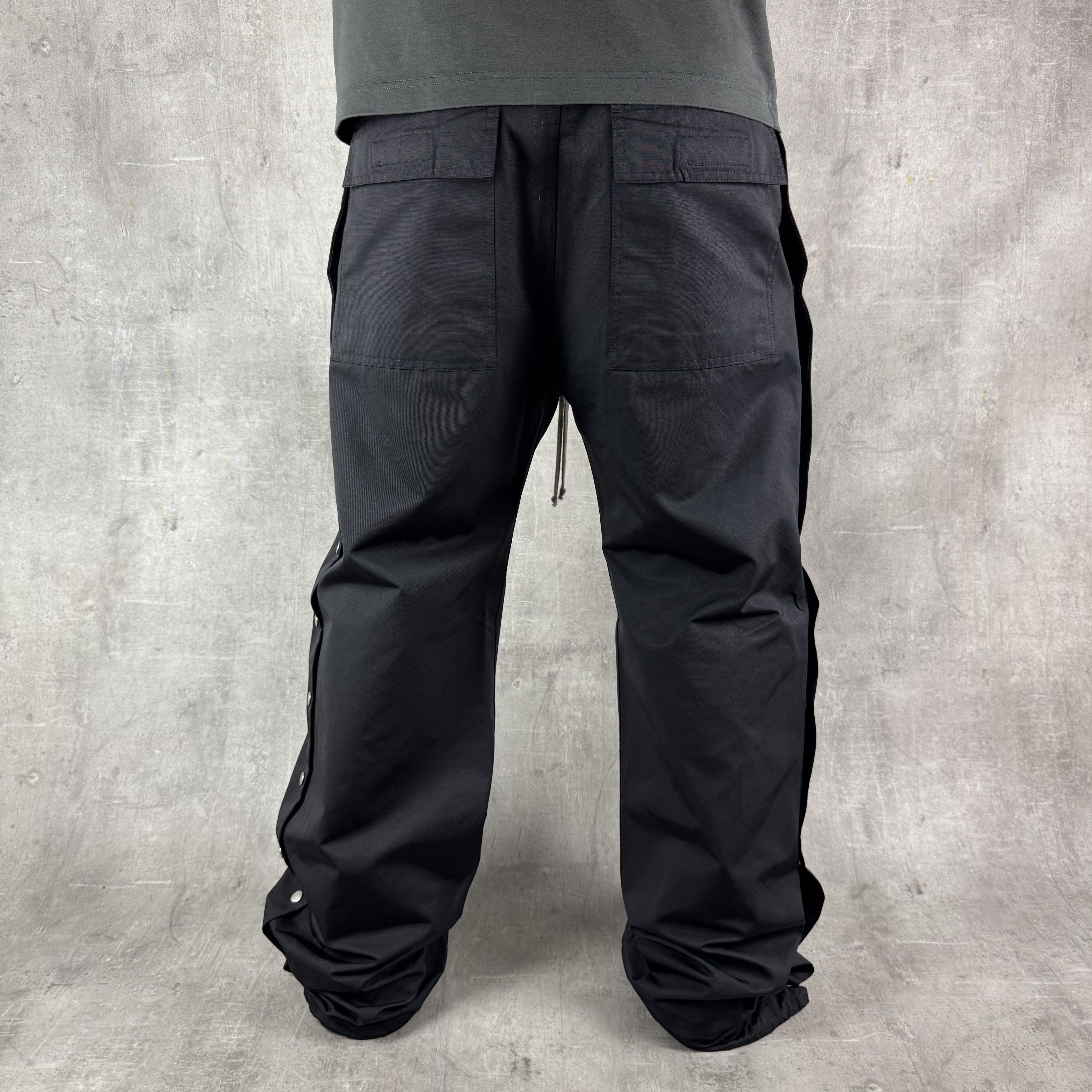 Rick Owens Drkshdw RICK OWENS DRKSHDW Easy Pushers Nylon Black Size US 32 / EU 48 - 6 Thumbnail