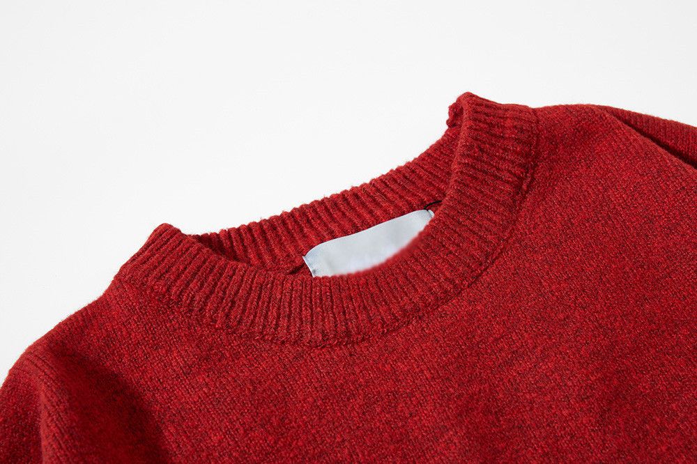 Japanese Brand American retro horse print crew neck knit sweater Size US M / EU 48-50 / 2 - 3 Thumbnail