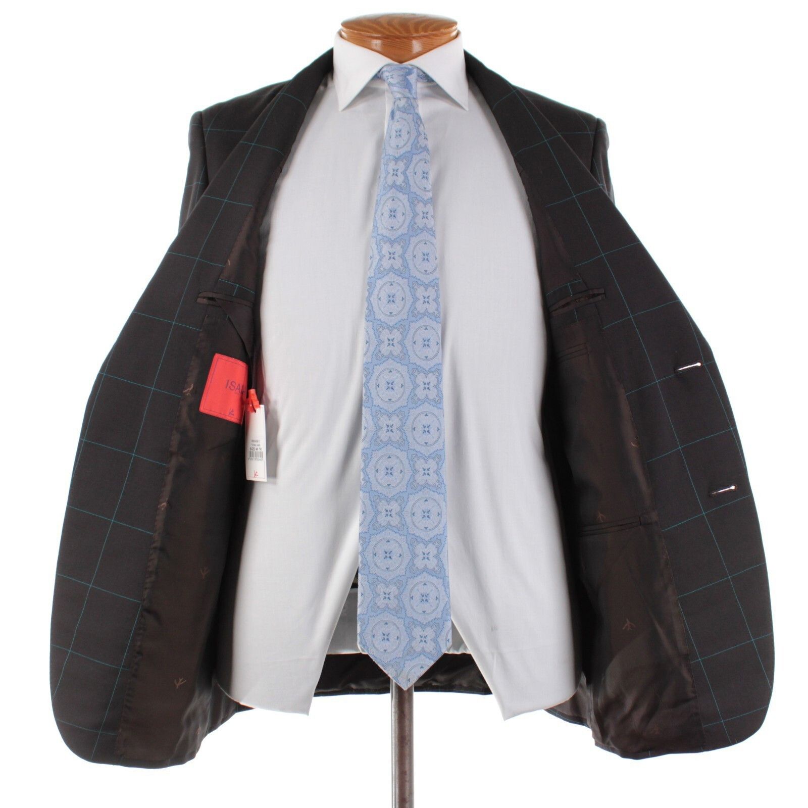 Isaia isaia Suit Size US 38 Regular in Brown Size 38R - 8 Thumbnail