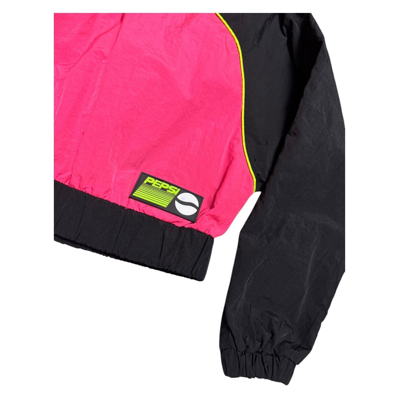 Forever 21 × Pepsi PEPSI x Forever 21 Collab Cropped Windbreaker Bright Jacket Size S / US 4 / IT 40 - 6 Thumbnail
