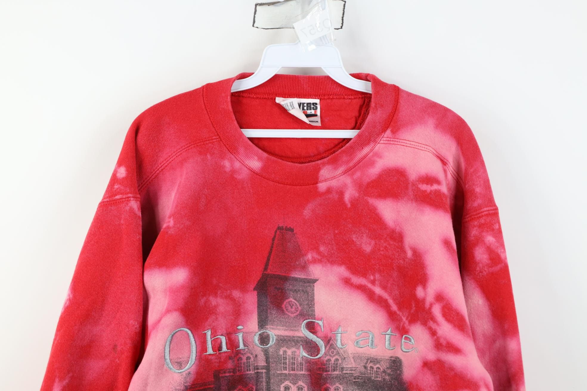 Vintage Vintage 90s Ohio State University Crewneck Sweatshirt USA Size M / US 6-8 / IT 42-44 - 2 Thumbnail