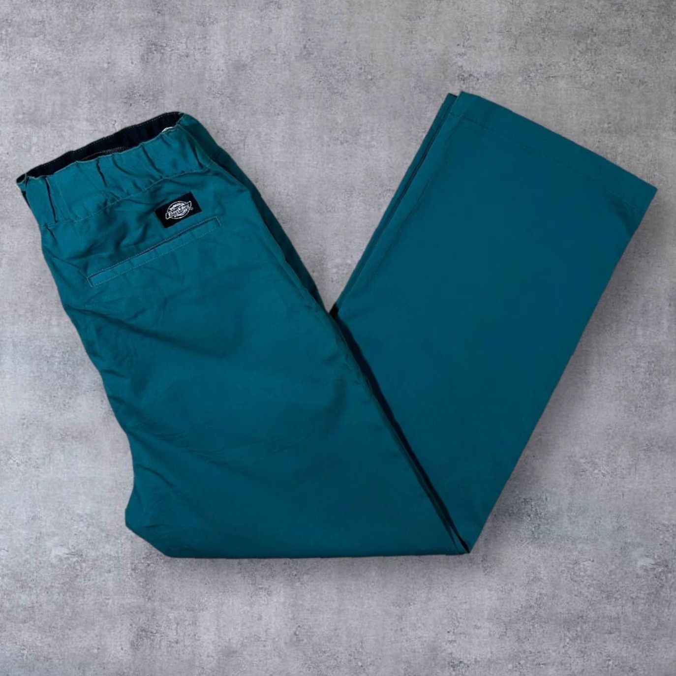 Dickies Dickies x Niko and... Teal Blue Straight Leg Parachute Trousers 31 x 27 Mens Trousers Zip Fly 31 Regular Size US 31 - 2 Thumbnail