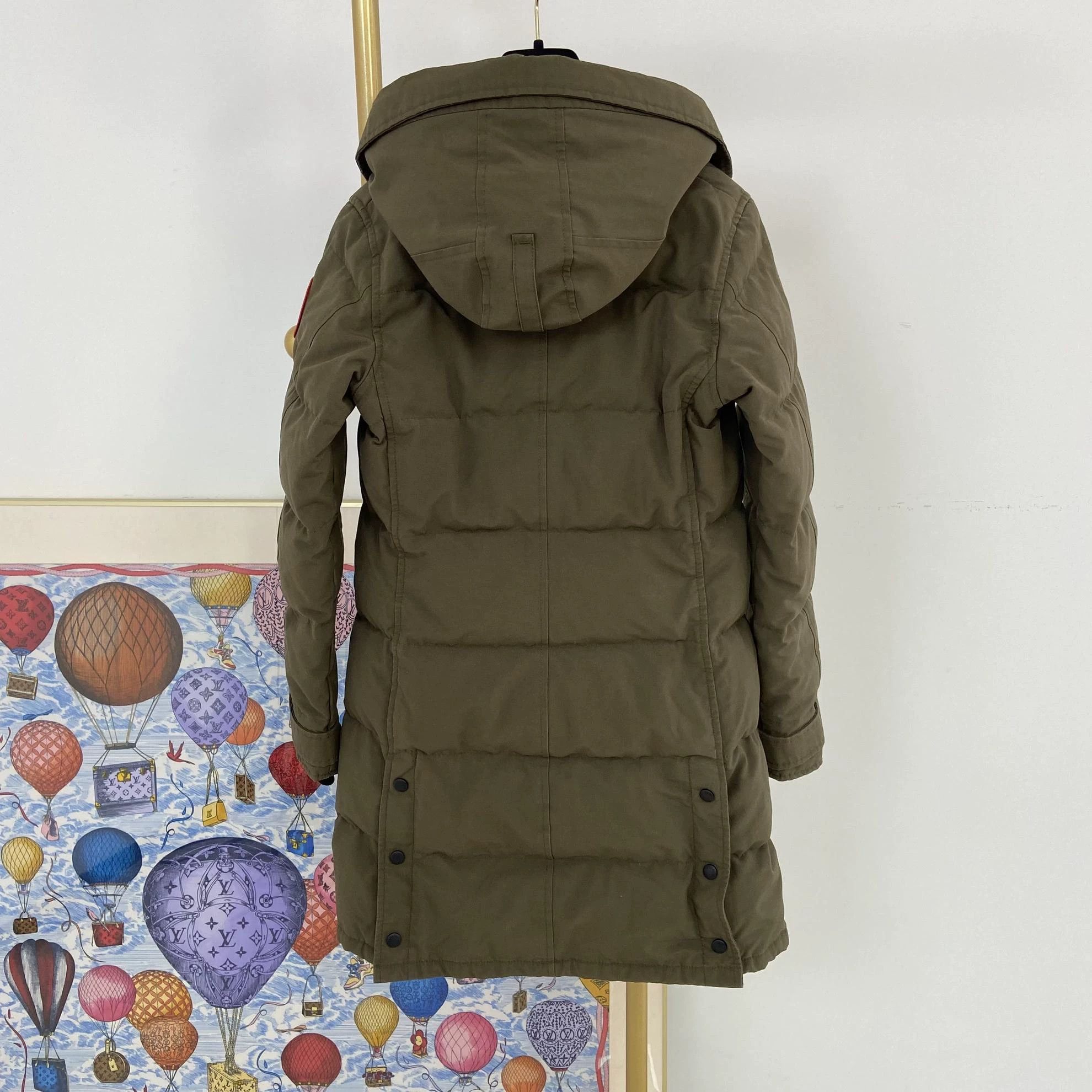 Canada Goose Canada Goose Shelburne White Duck Down Hooded Long Size XS / US 0-2 / IT 36-38 - 2 Thumbnail