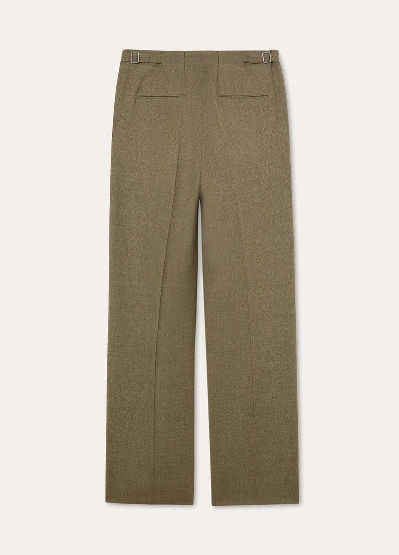Loro Piana o1srvl11e0426 FAP3184 Joetsu Pant in Khaki Size US 34 / EU 50 - 6 Thumbnail