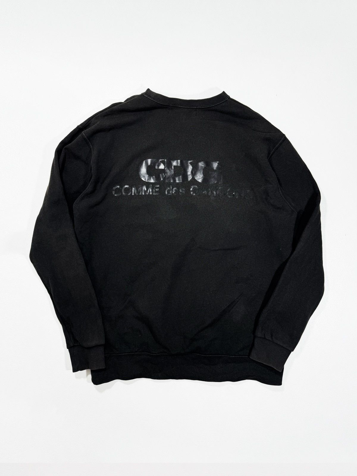 CDG by Comme des Garcons × Comme des Garcons Comme Des Garcons CDG CDG CDG Black On Black Sweatshirt Size US L / EU 52-54 / 3 - 2 Thumbnail