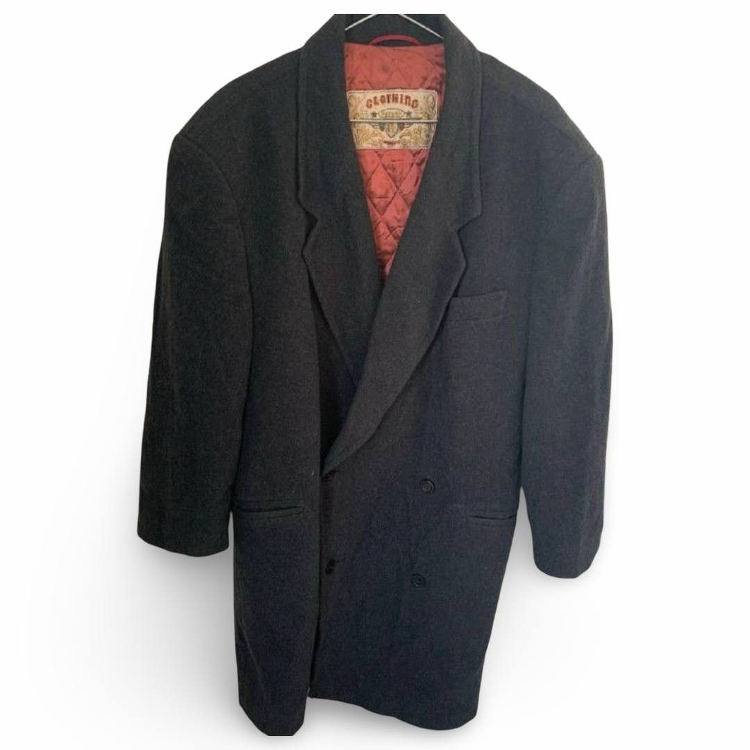 Vintage VTG wool coat #985 Size US M / EU 48-50 / 2 - 1 Thumbnail