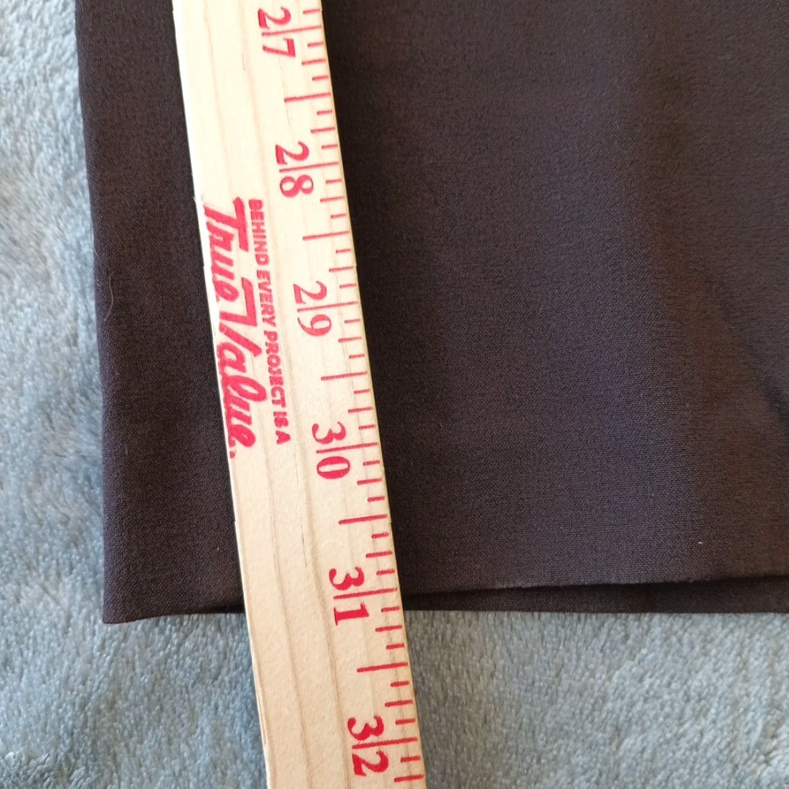 Vintage Briggs New York Dress Pants Womens Plus Size 18W Brown Pleated High Rise 36x31 Shirts? Size 40" / US 18 - 5 Thumbnail