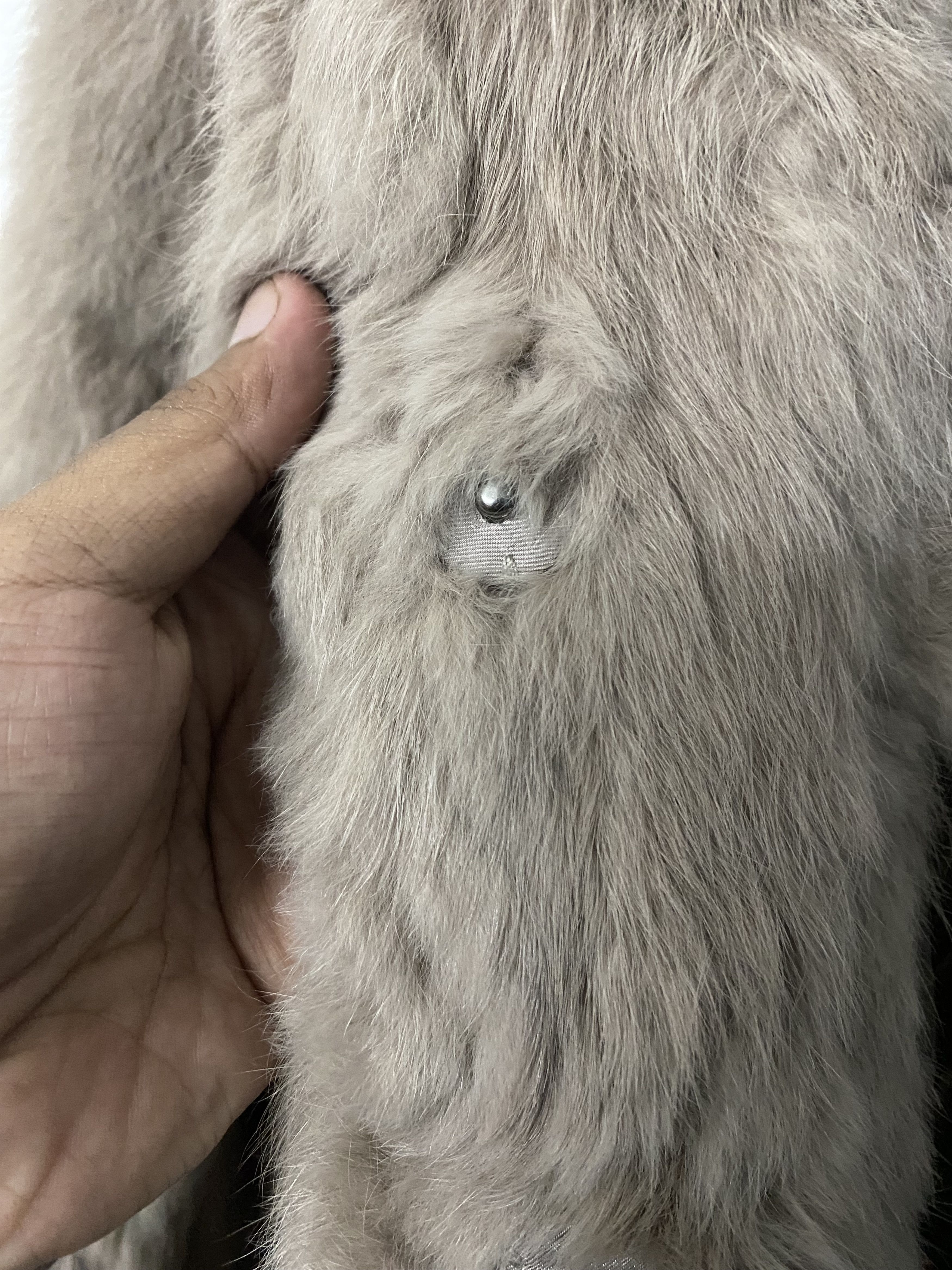 Jil Stuart Jill Stuart Luxury Rabbit Fur Shaggy Coat Jacket Size M / US 6-8 / IT 42-44 - 5 Thumbnail