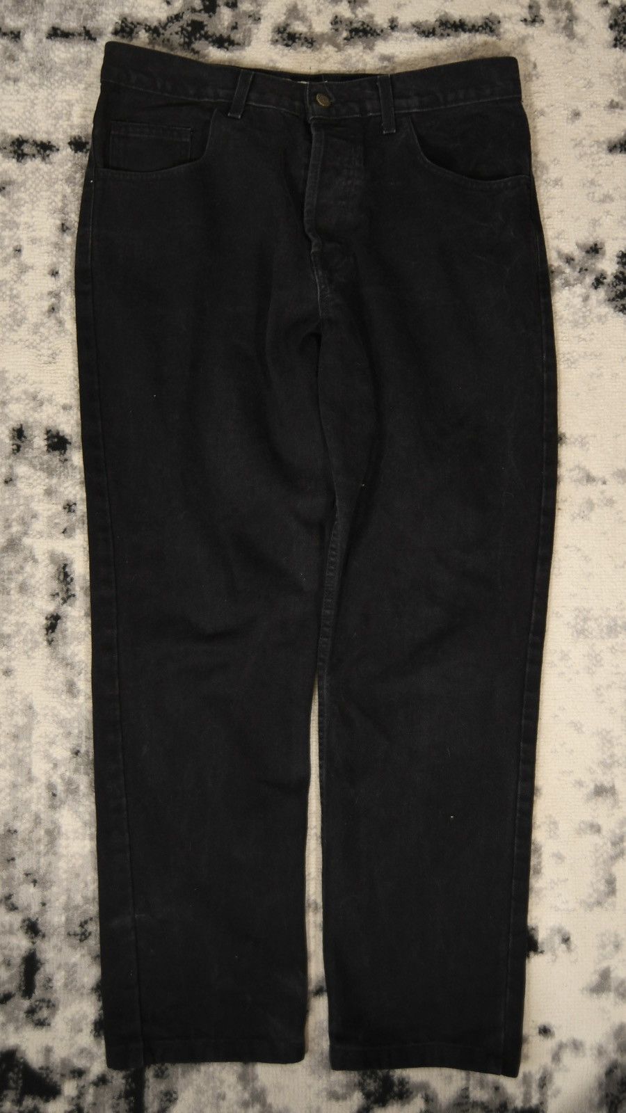 Guess Vintage 90s Guess USA Made in Canada Black Denim Jeans Size US 34 / EU 50 - 2 Thumbnail