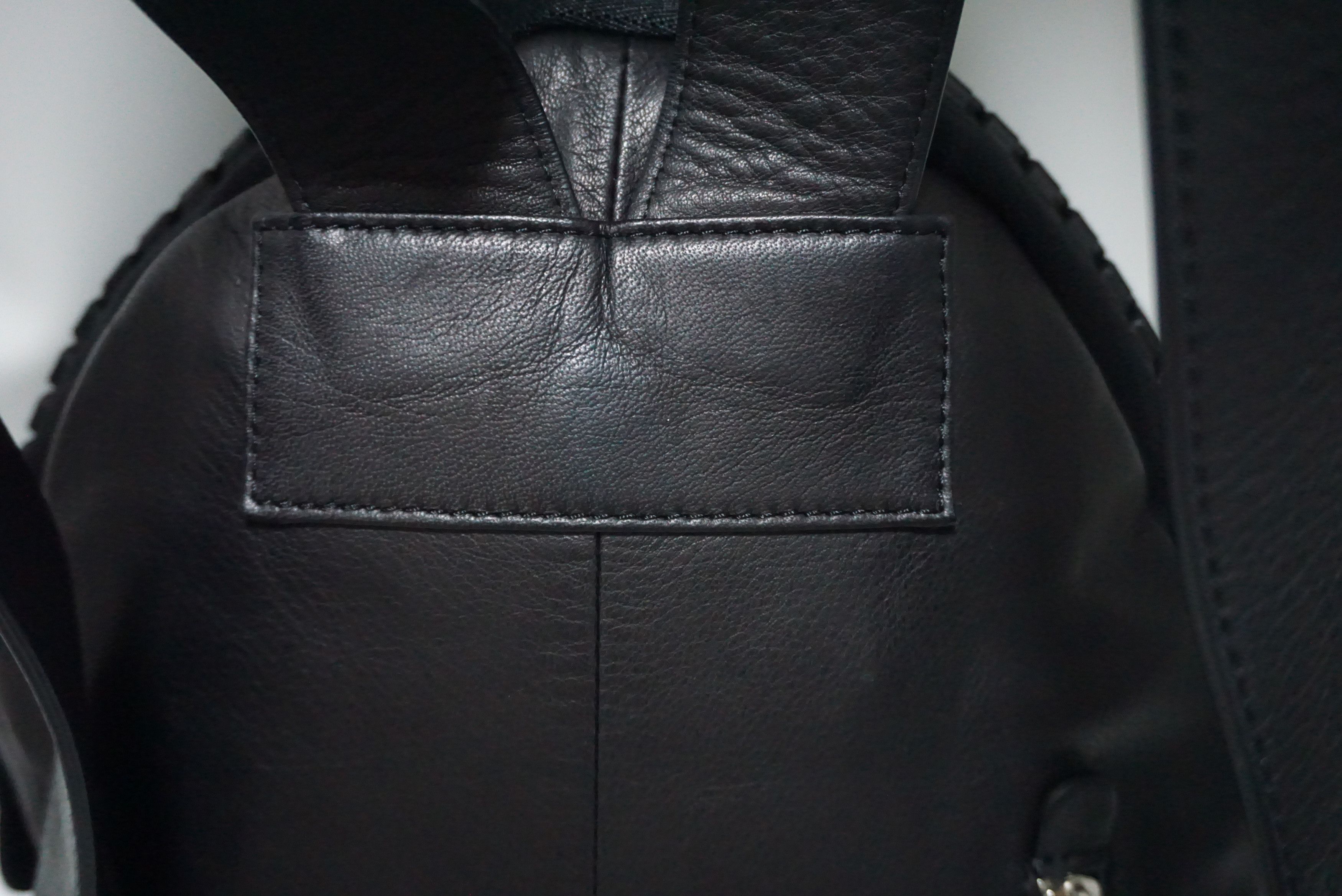 Japanese Brand KAWA KAWA JAPAN BY YOHJI YAMOMOTO FULL LEATHER BACKPACK Size ONE SIZE - 10 Thumbnail